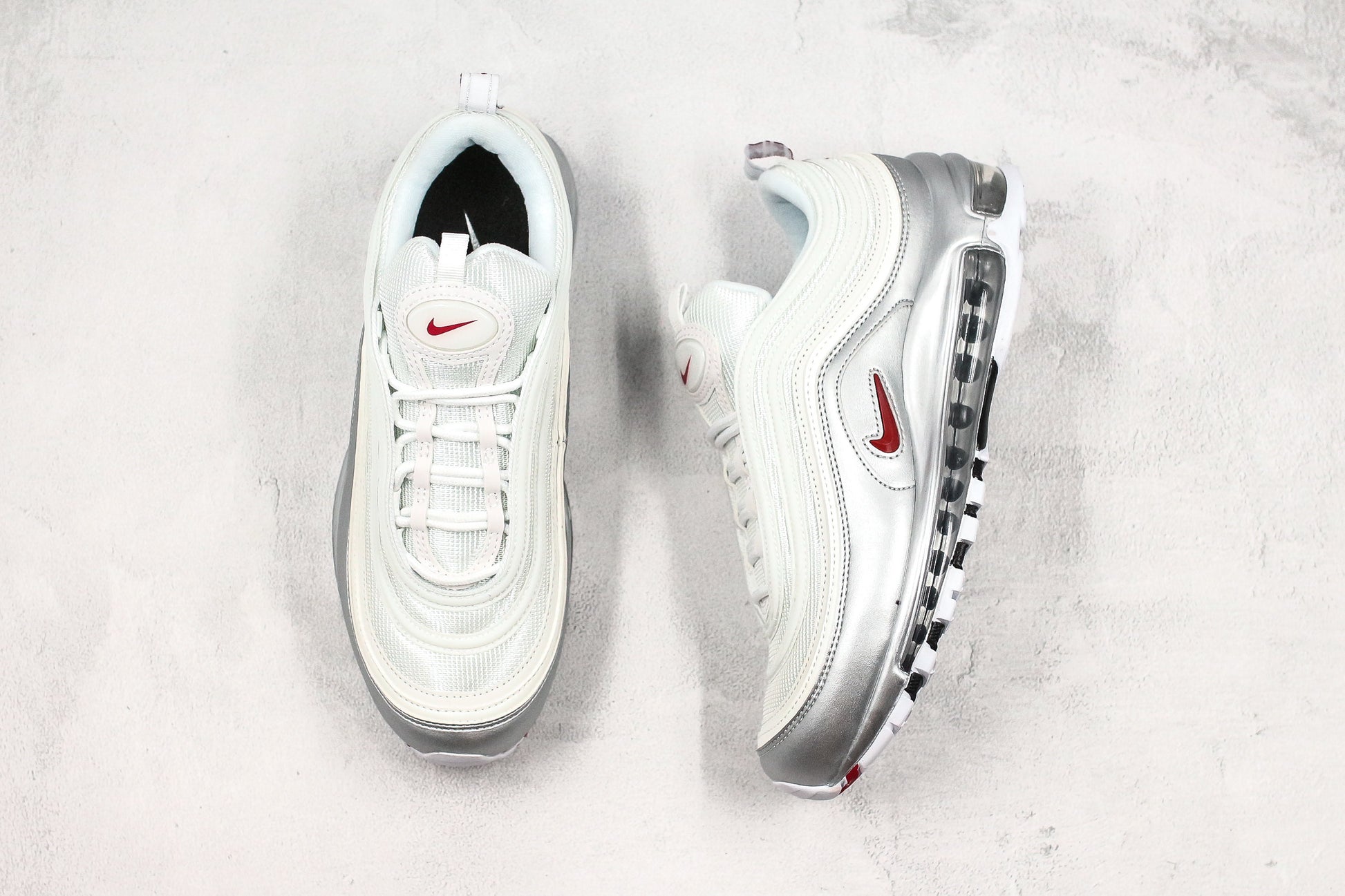 Nike Air Max 97 Metallic Silver Red