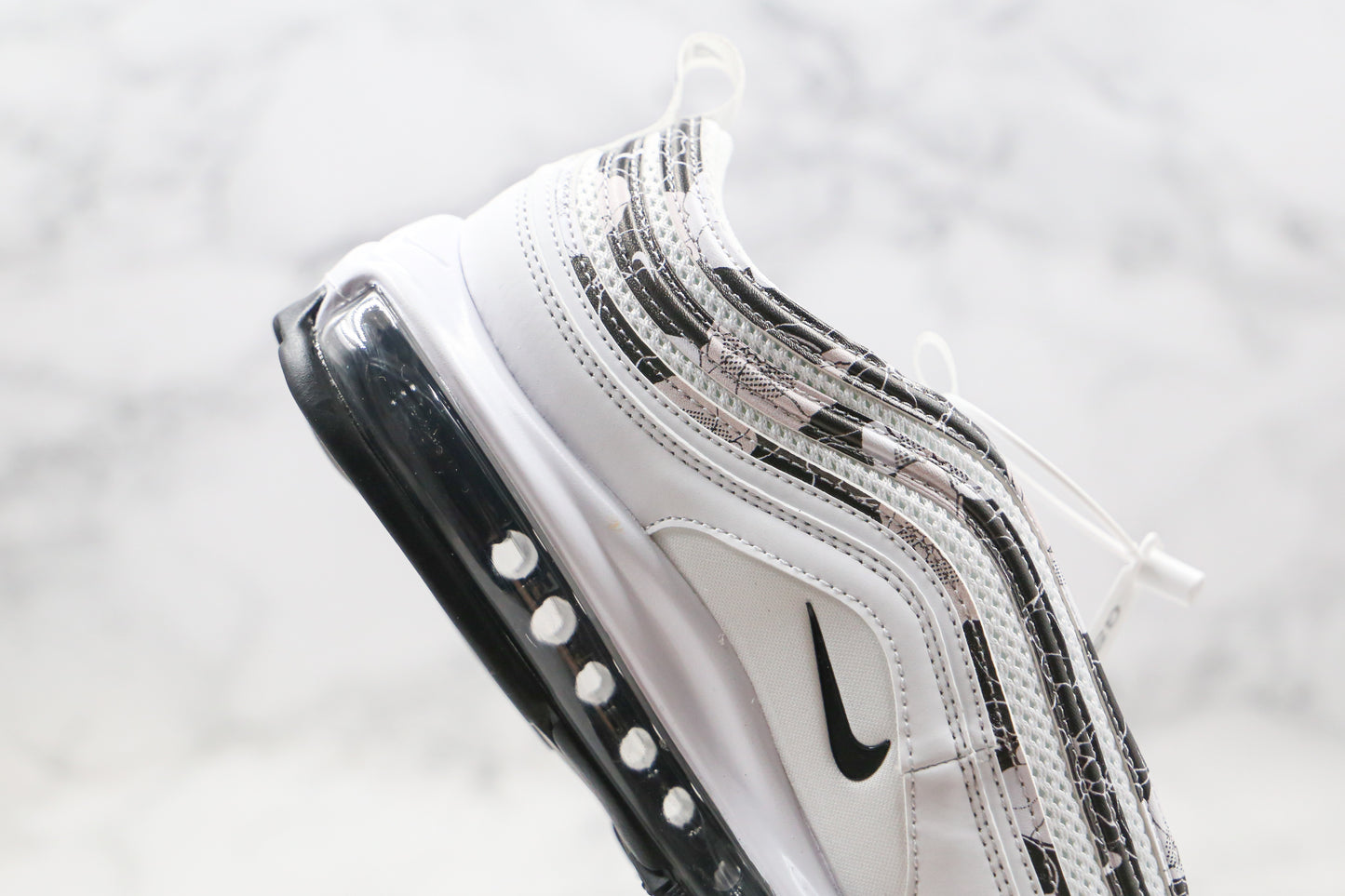 Nike Air Max 97 White Grid Black