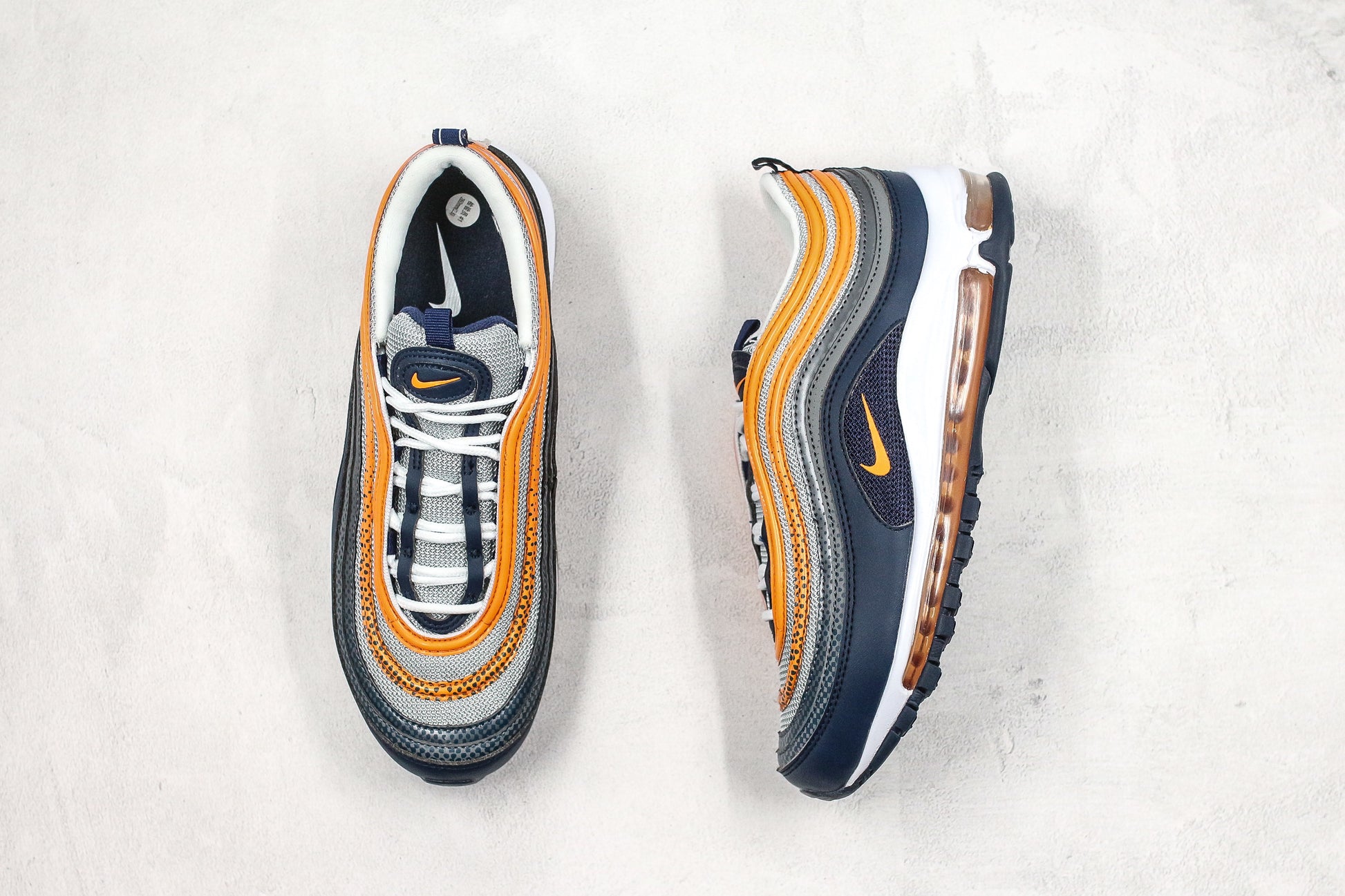 Nike Air Max 97 Pull Tab Navy Orange