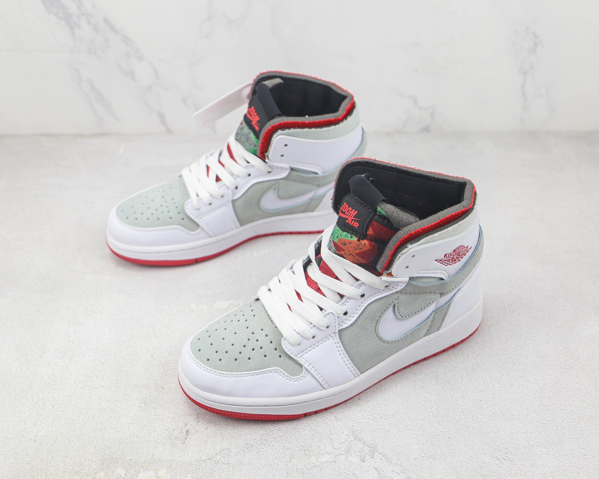 Air Jordan 1 High White Mint Patchwork