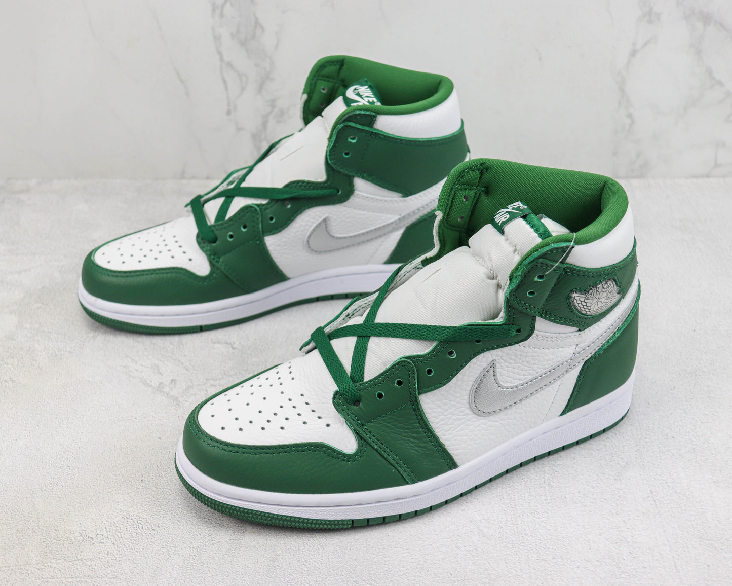 Air Jordan 1 High White Green