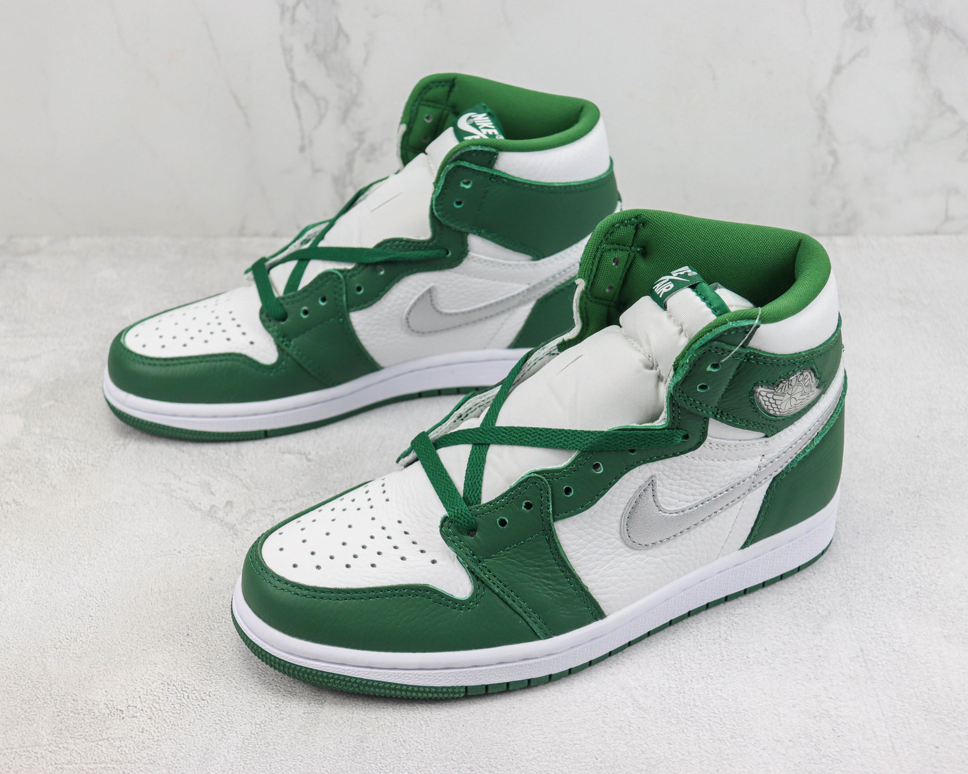 Air Jordan 1 High White Green