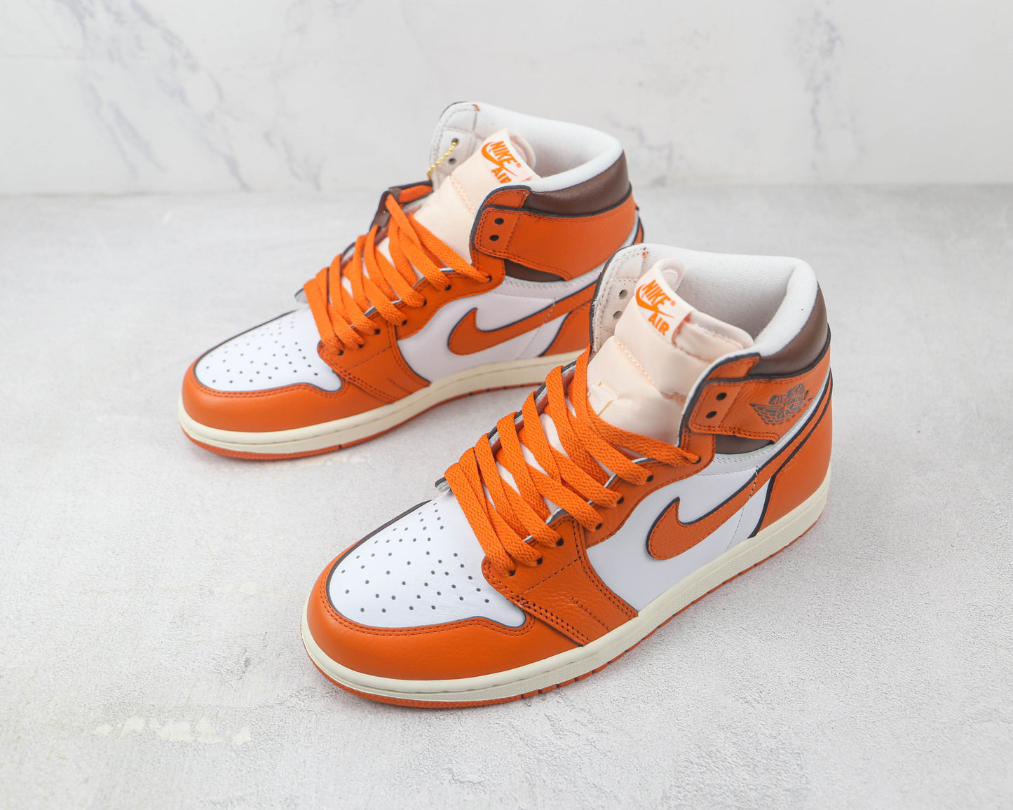 Air Jordan 1 High White Orange