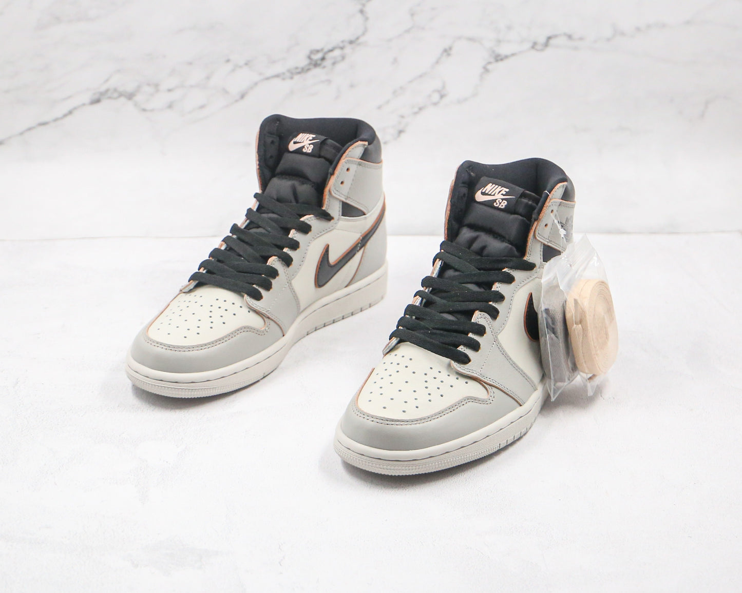 Air Jordan 1 High White Grey Scratchoff