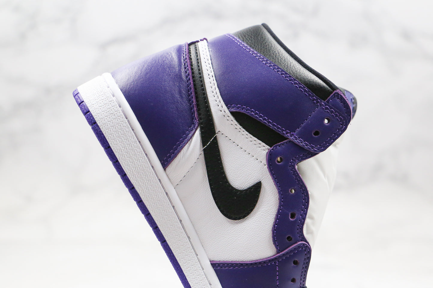 Air Jordan 1 High Purple Black