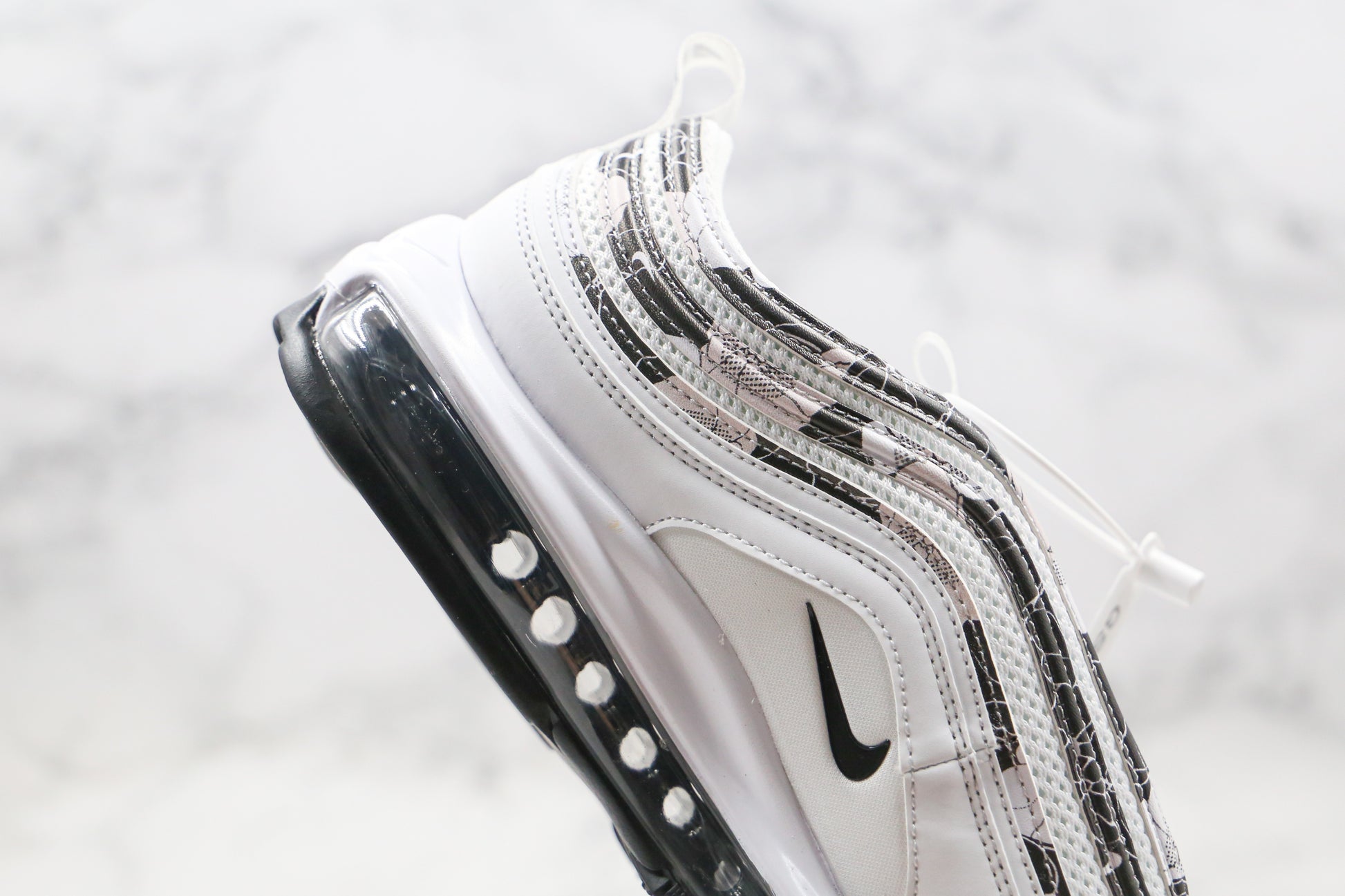 Nike Air Max 97 White Grid Black
