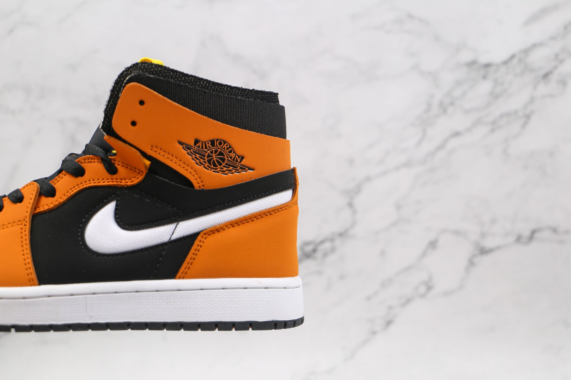 Air Jordan 1 High Black Yellow Brown