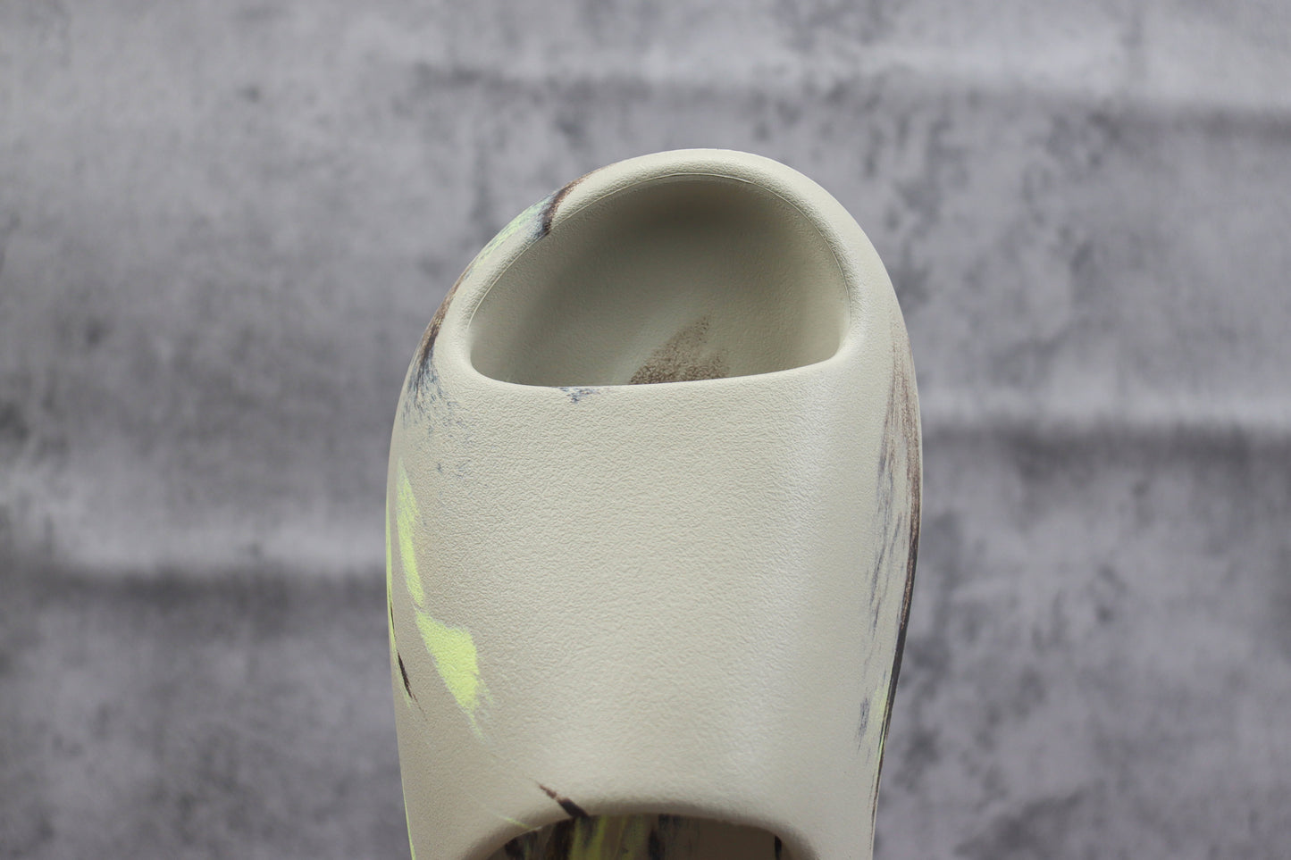 Adidas Yeezy Slide Grey Yellow Camo