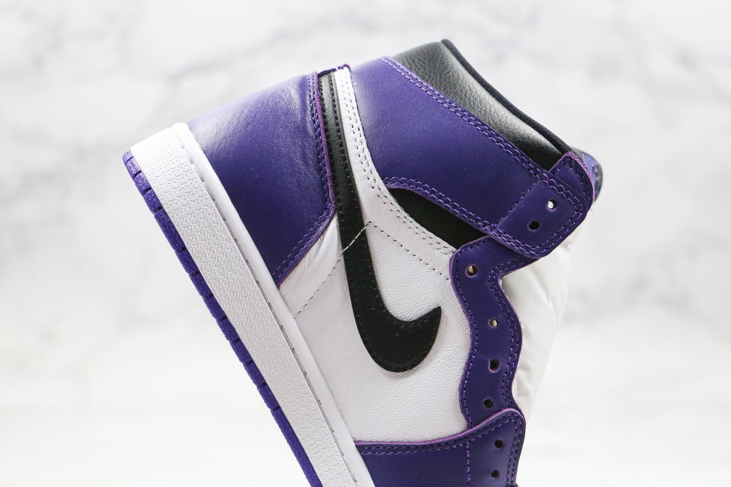 Air Jordan 1 High Purple Black