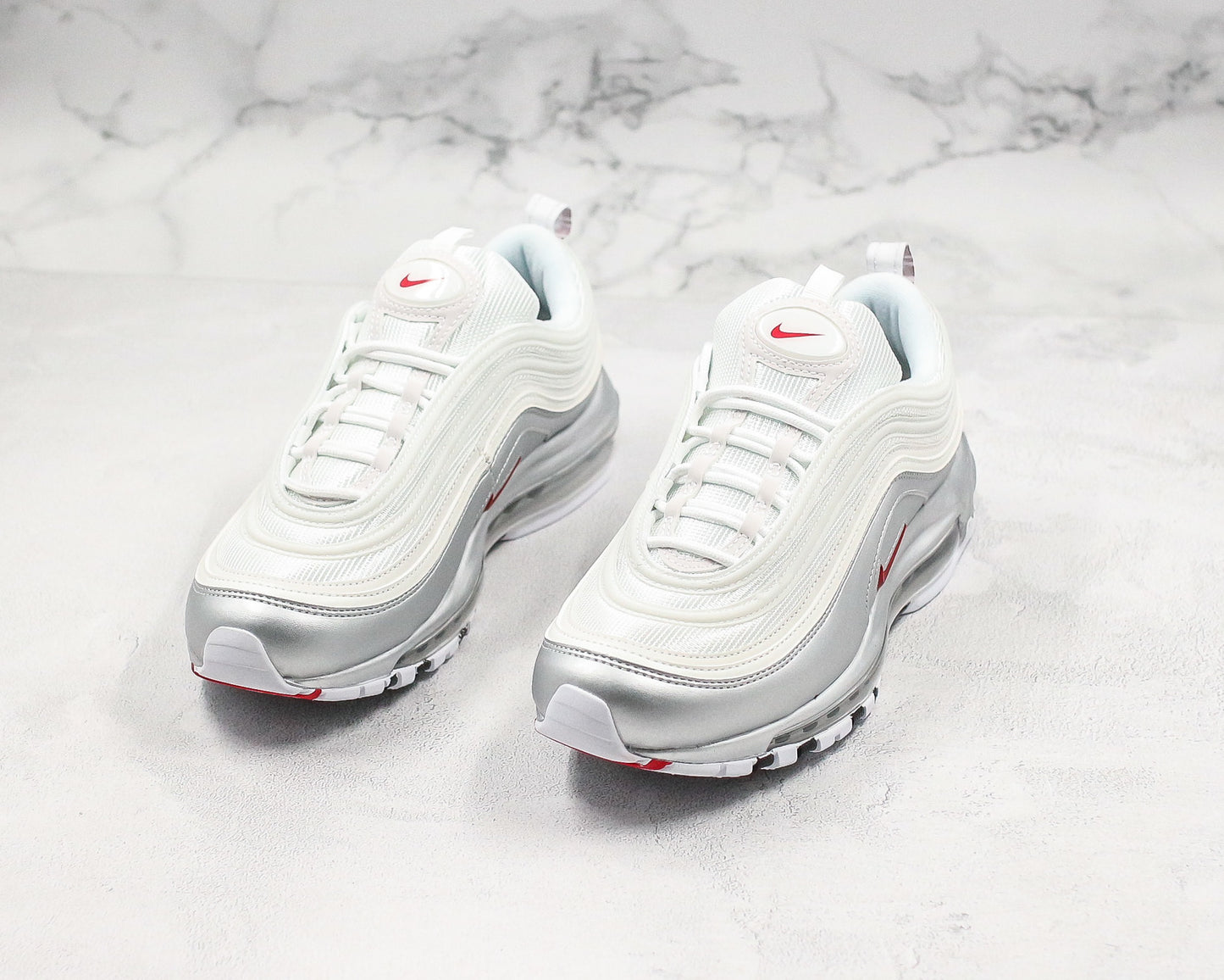 Nike Air Max 97 Metallic Silver Red