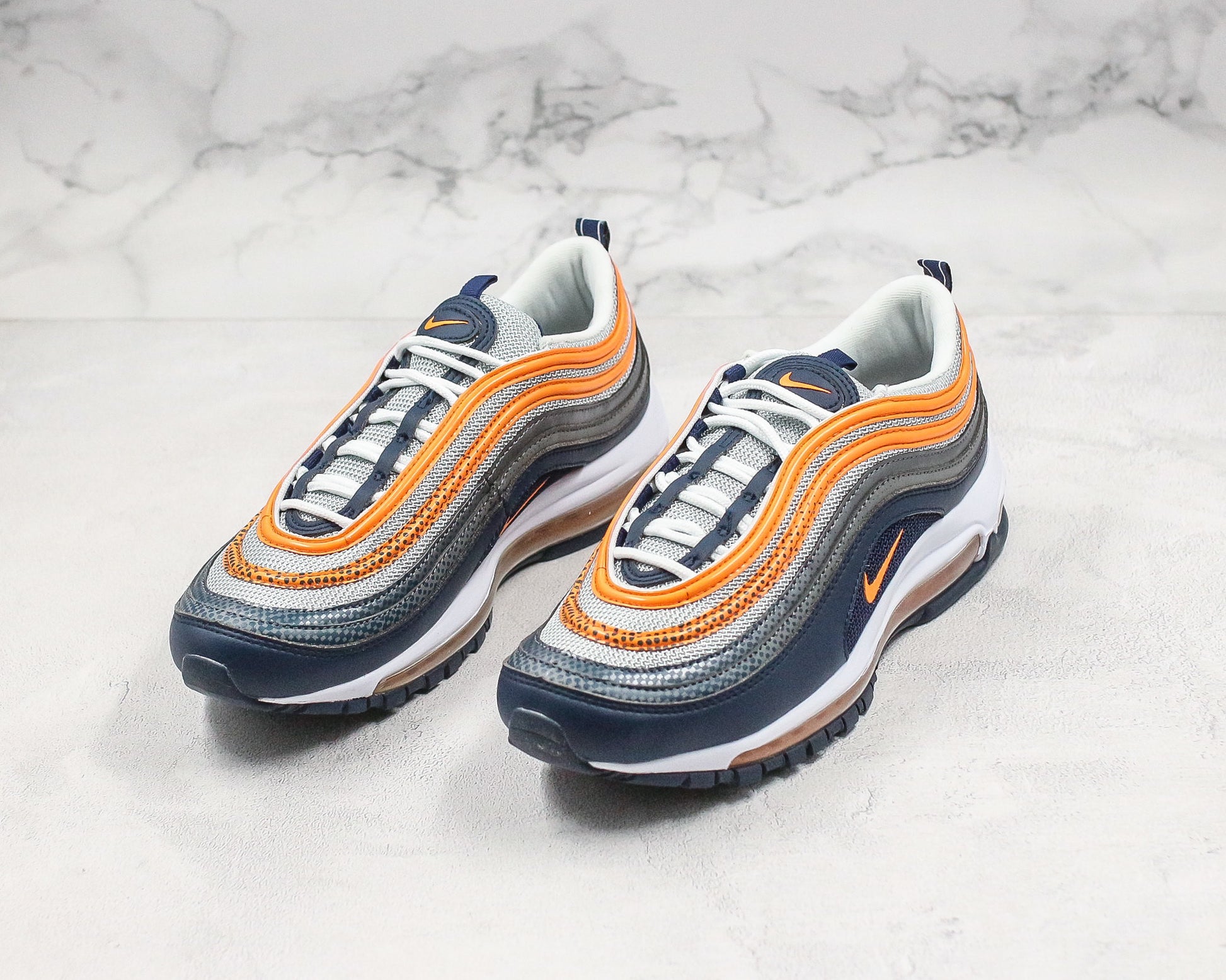 Nike Air Max 97 Pull Tab Navy Orange