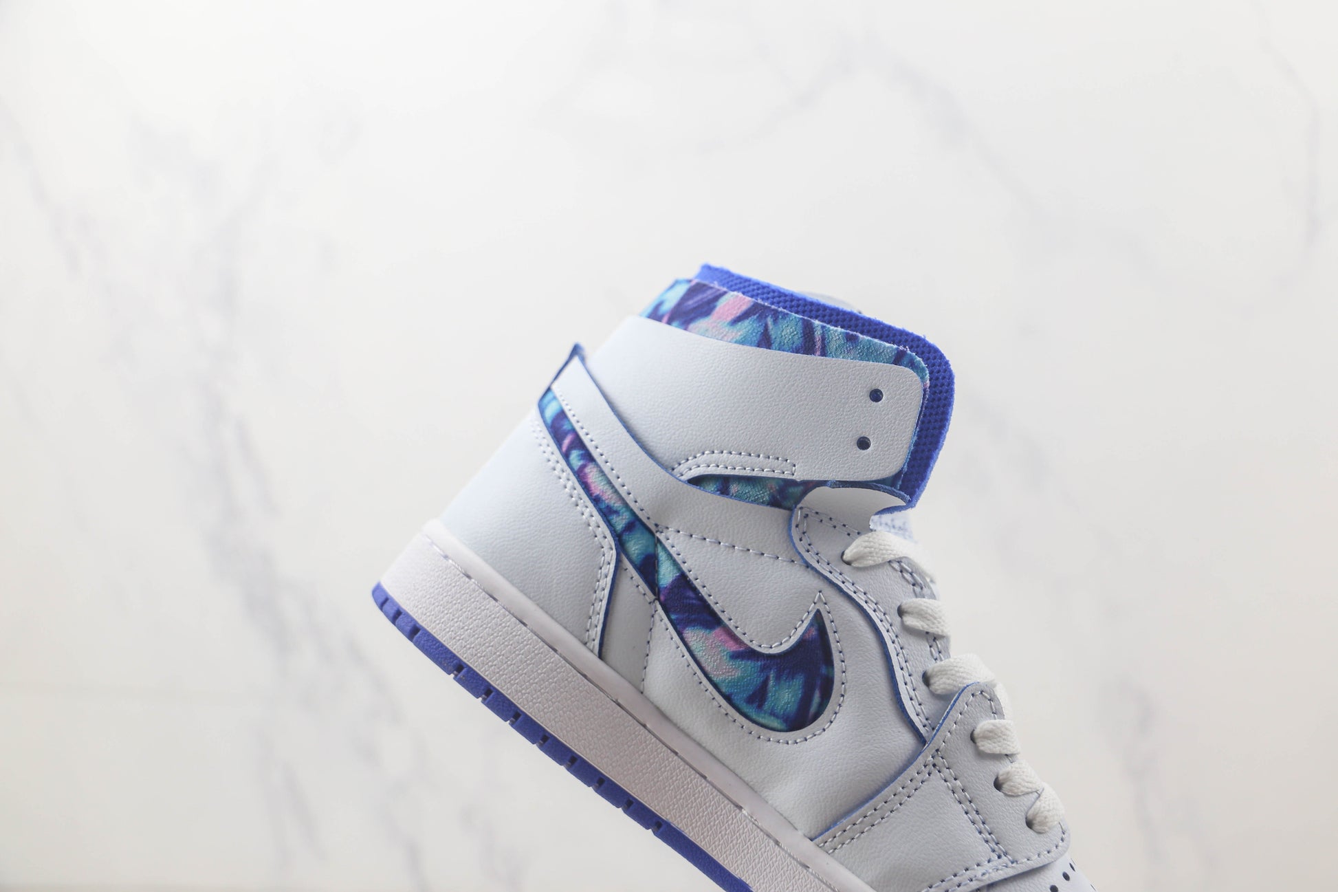 Air Jordan 1 High White Blue Tie-Dye