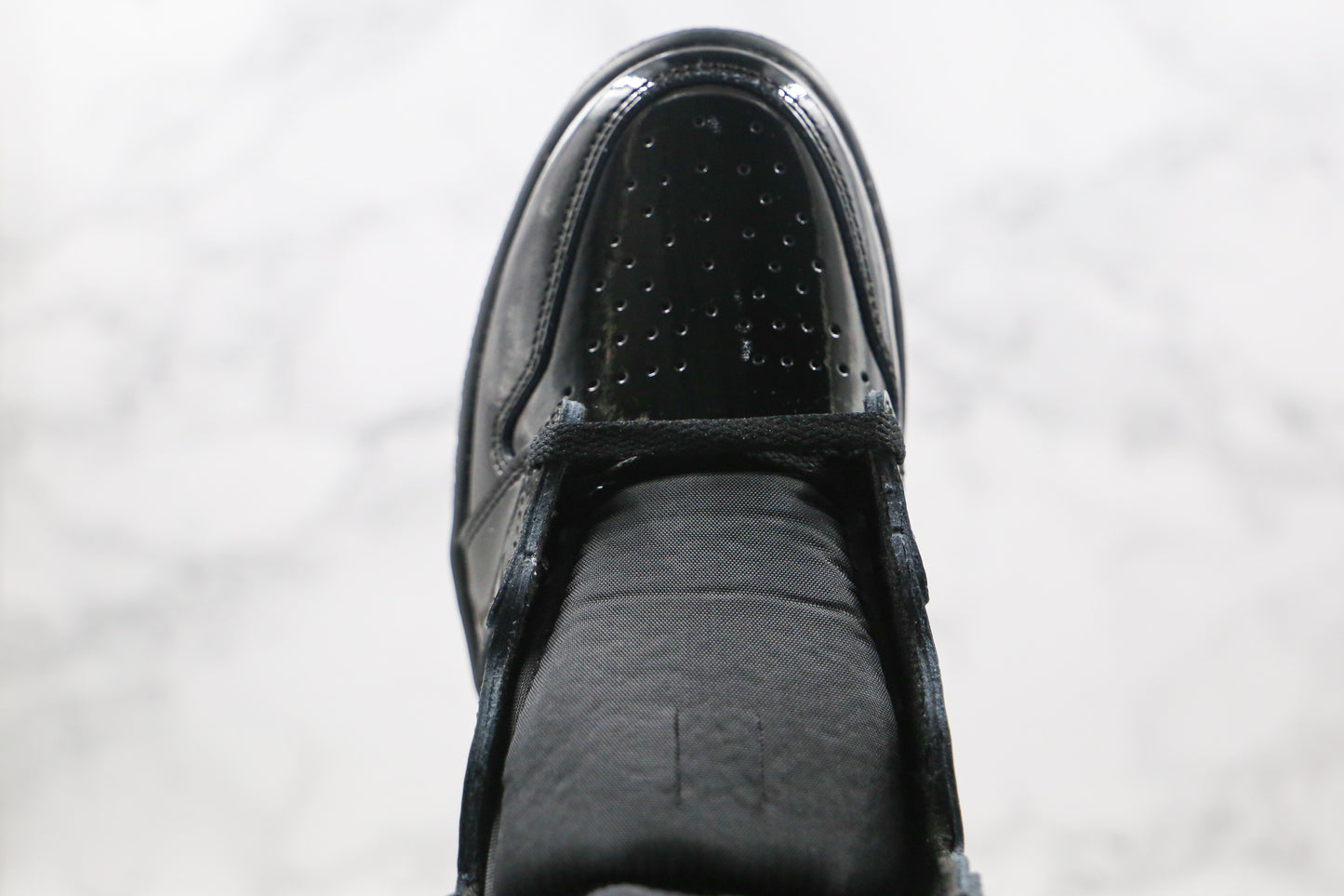 Air Jordan 1 High Black Gold Patent