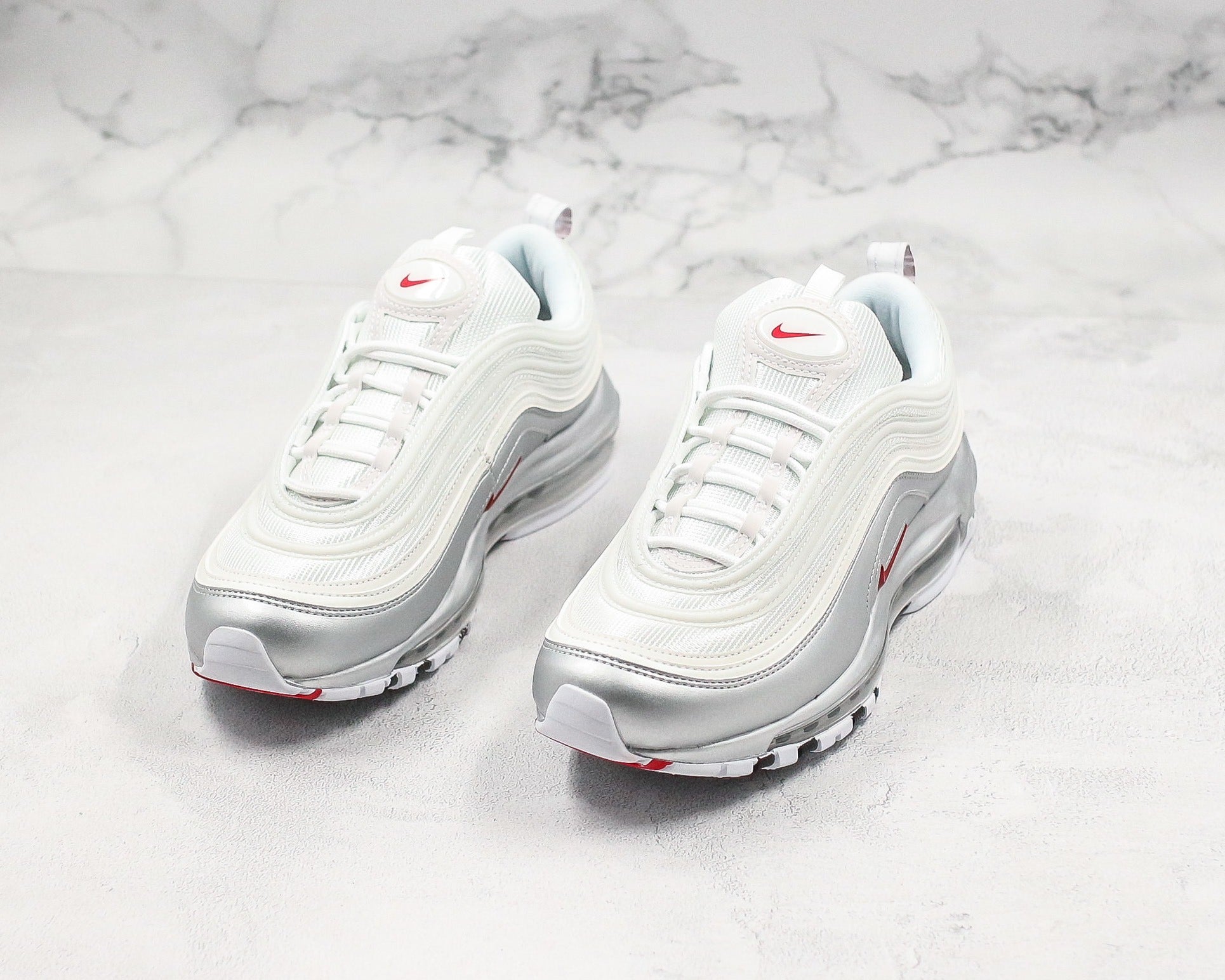Nike Air Max 97 Metallic Silver Red
