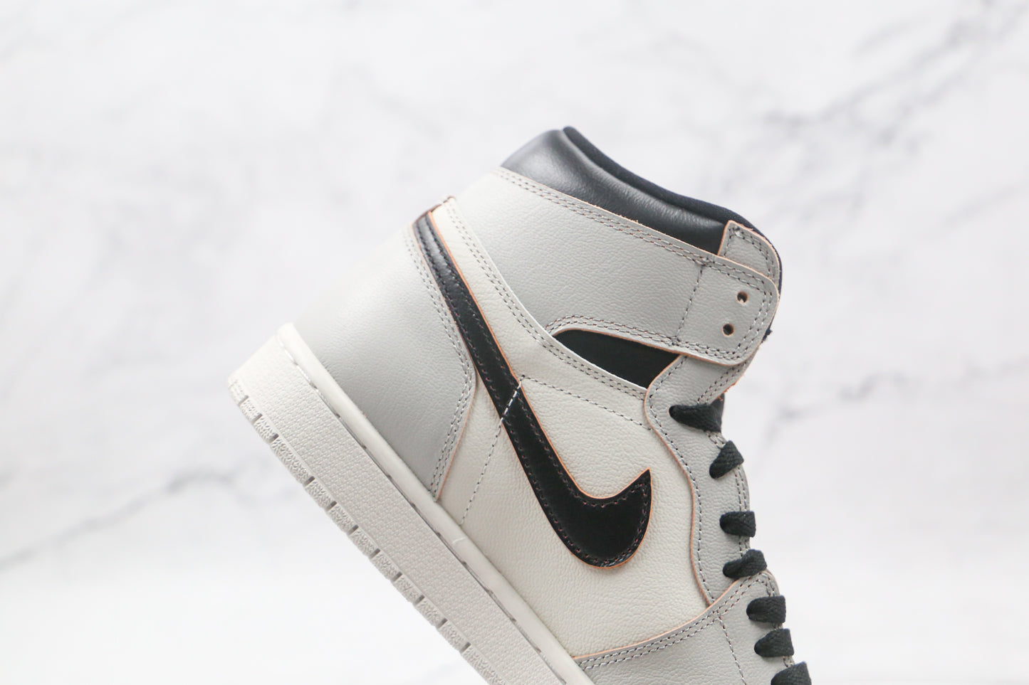Air Jordan 1 High White Grey Scratchoff