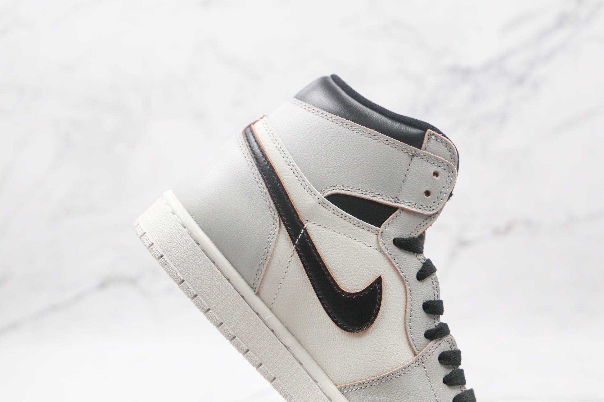 Air Jordan 1 High White Grey Scratchoff