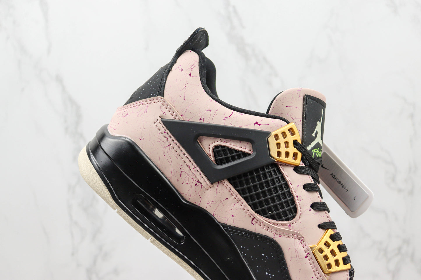 Air Jordan 4 Black Pink