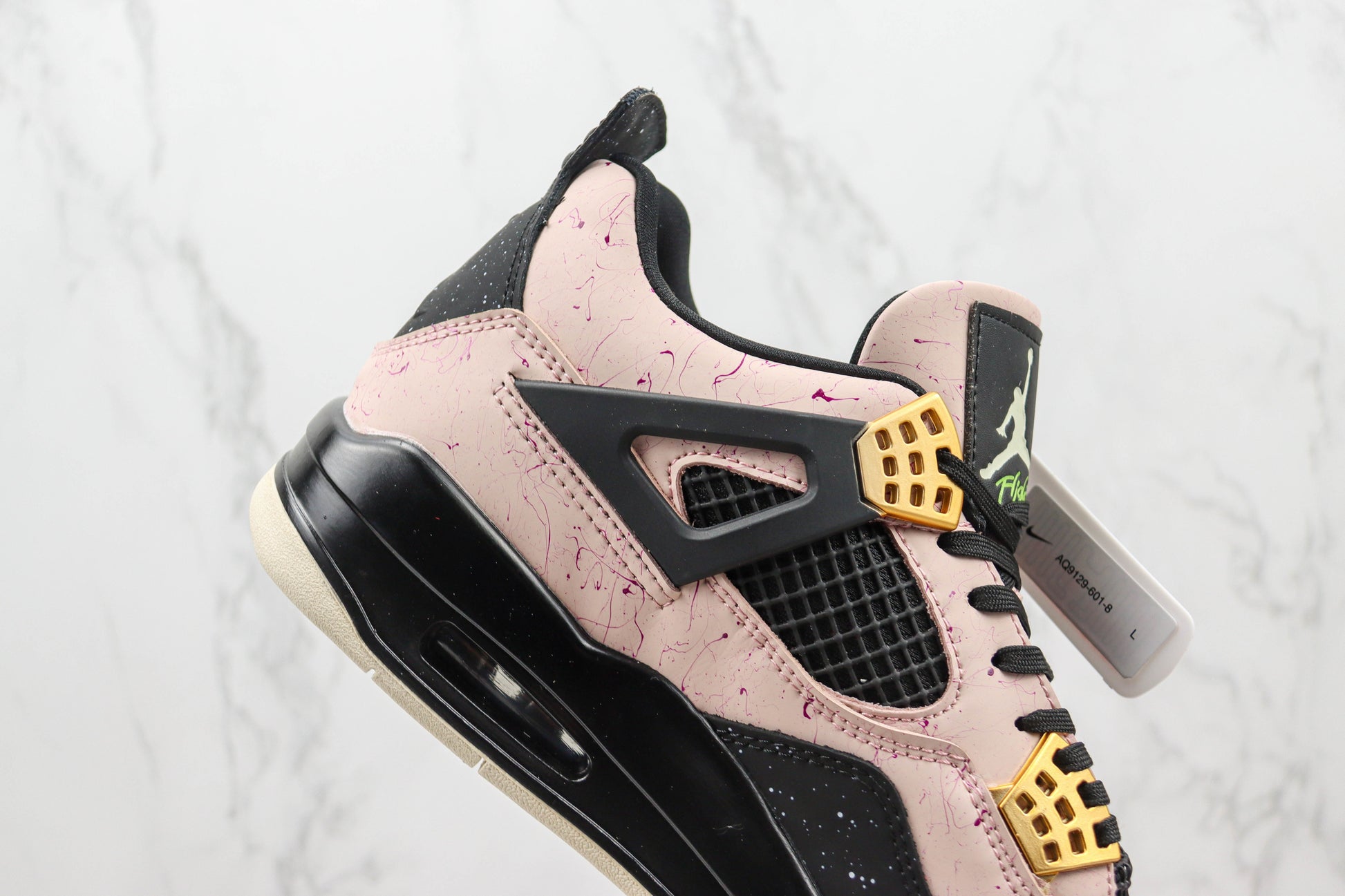 Air Jordan 4 Black Pink