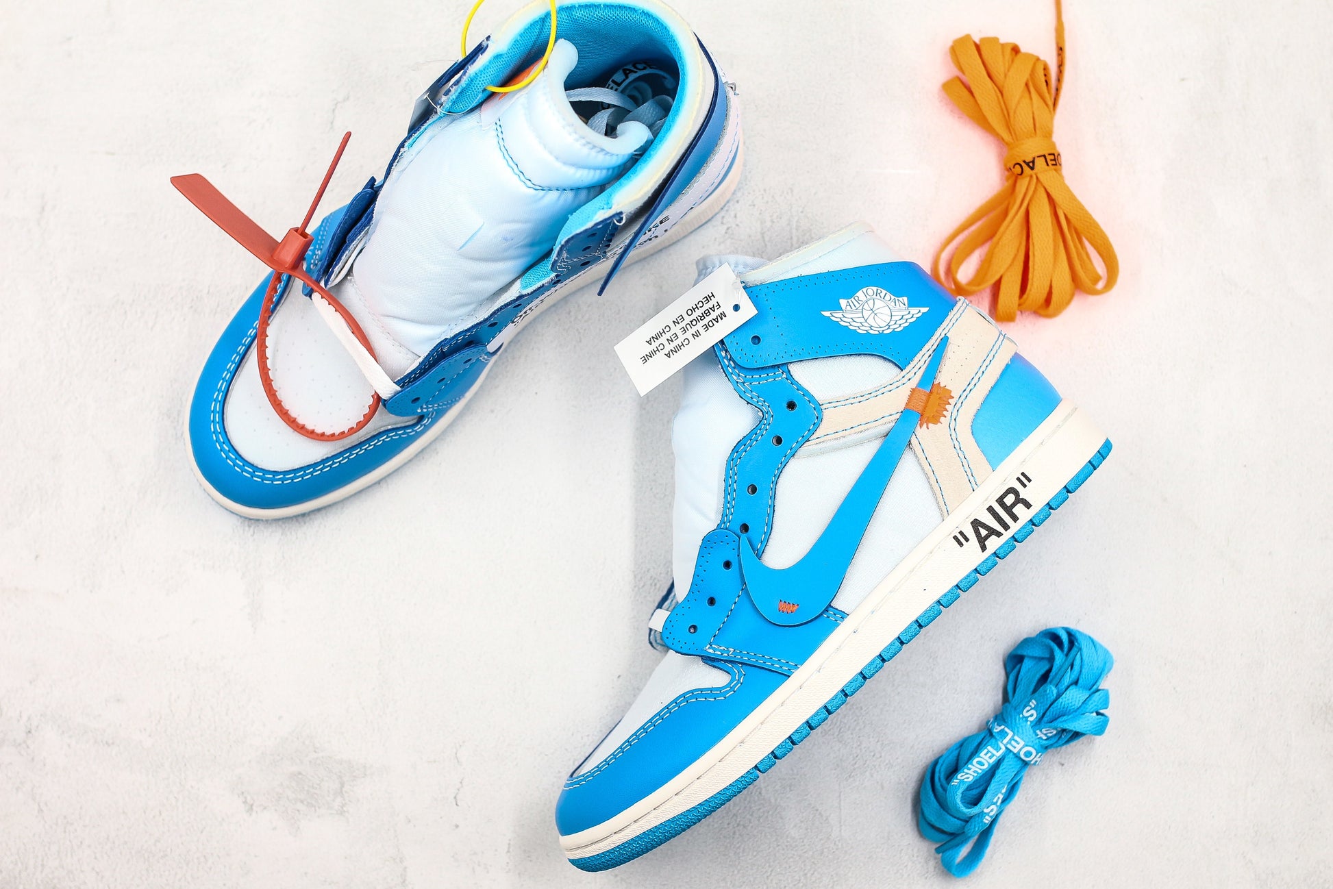 Air Jordan 1 High Off-White UNC Blue