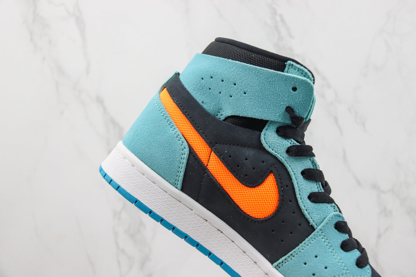 Air Jordan 1 High Aqua Orange Black