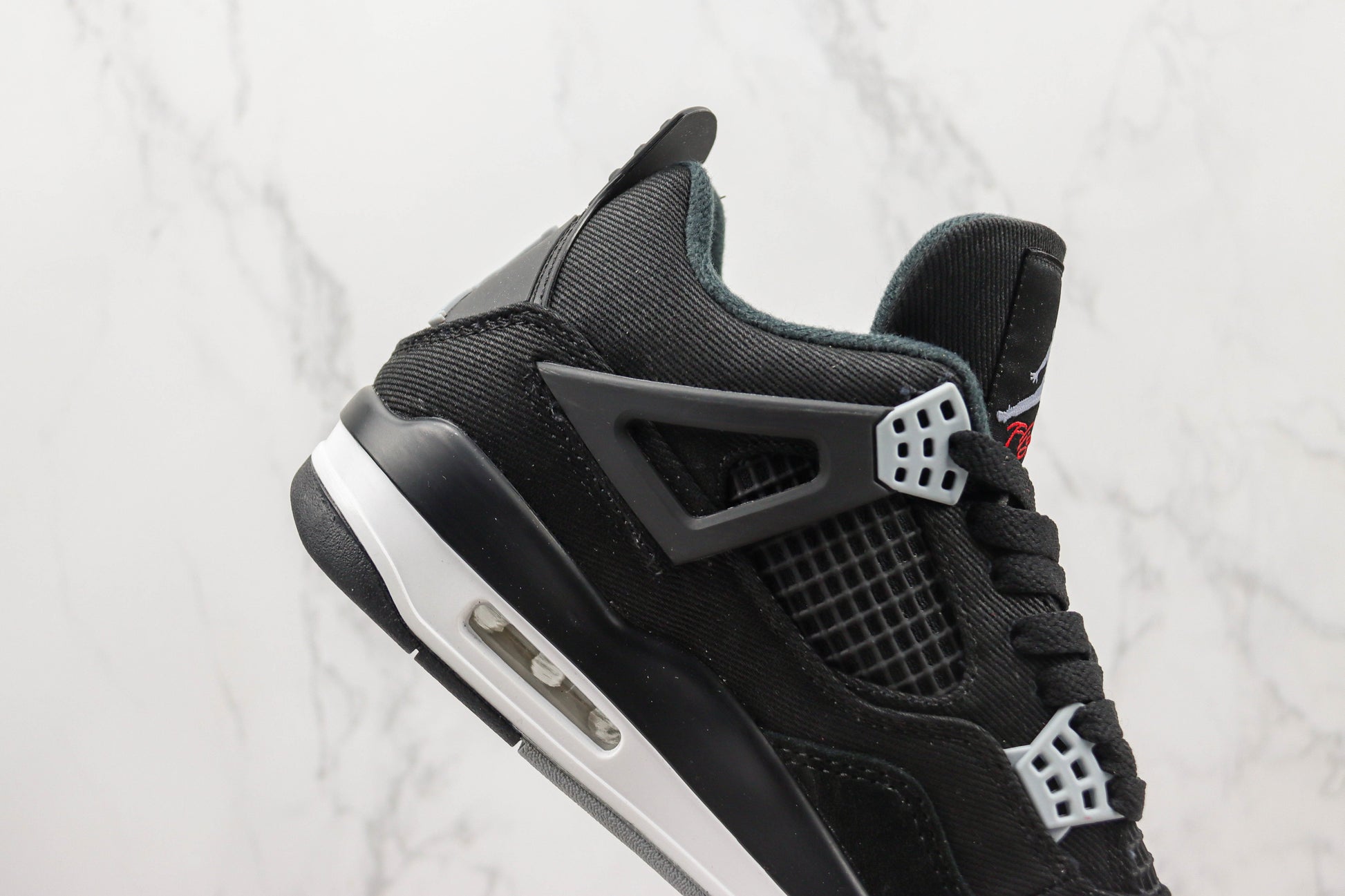 Air Jordan 4 Black Canvas