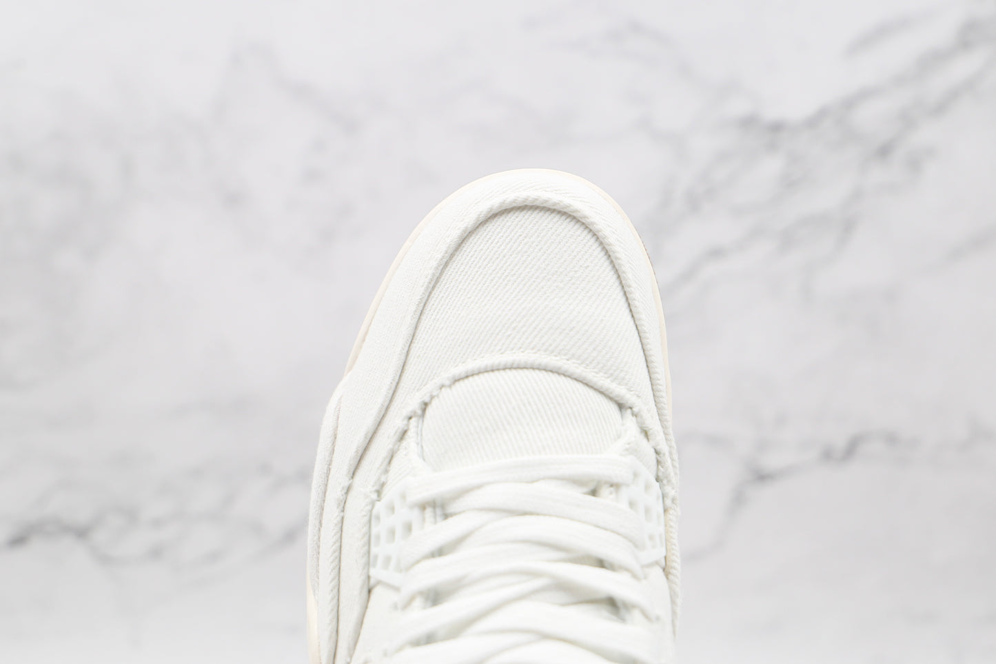 Air Jordan 4 Levis White Denim