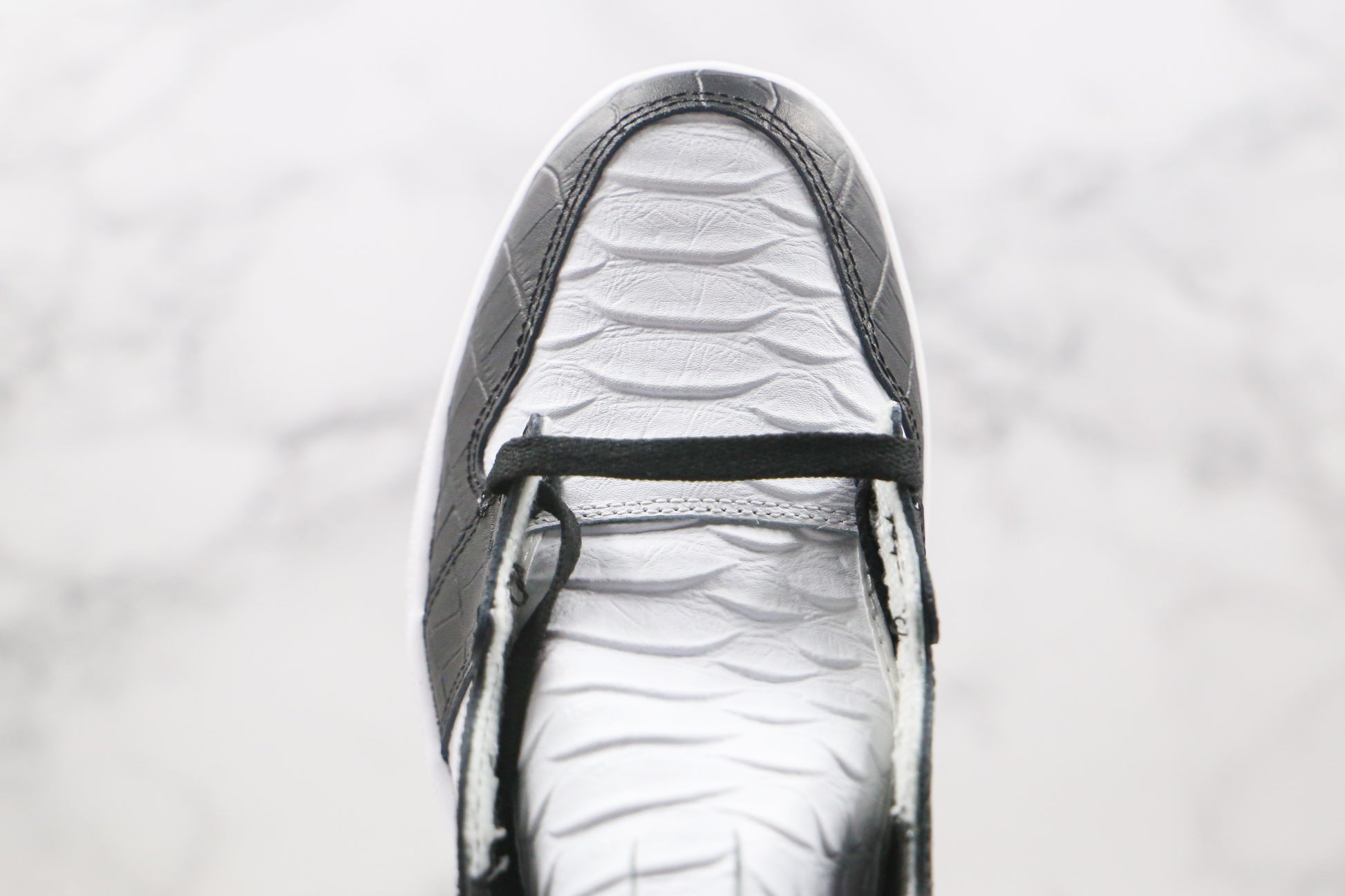 Air Jordan 1 High Snake Swoosh Logo