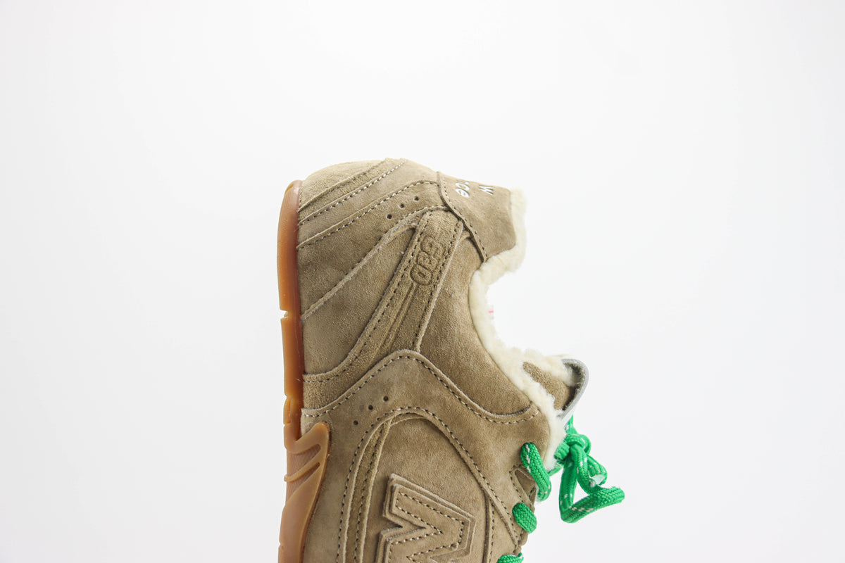 New Balance X MiuMiu 530 Fur Lined Suede Tan