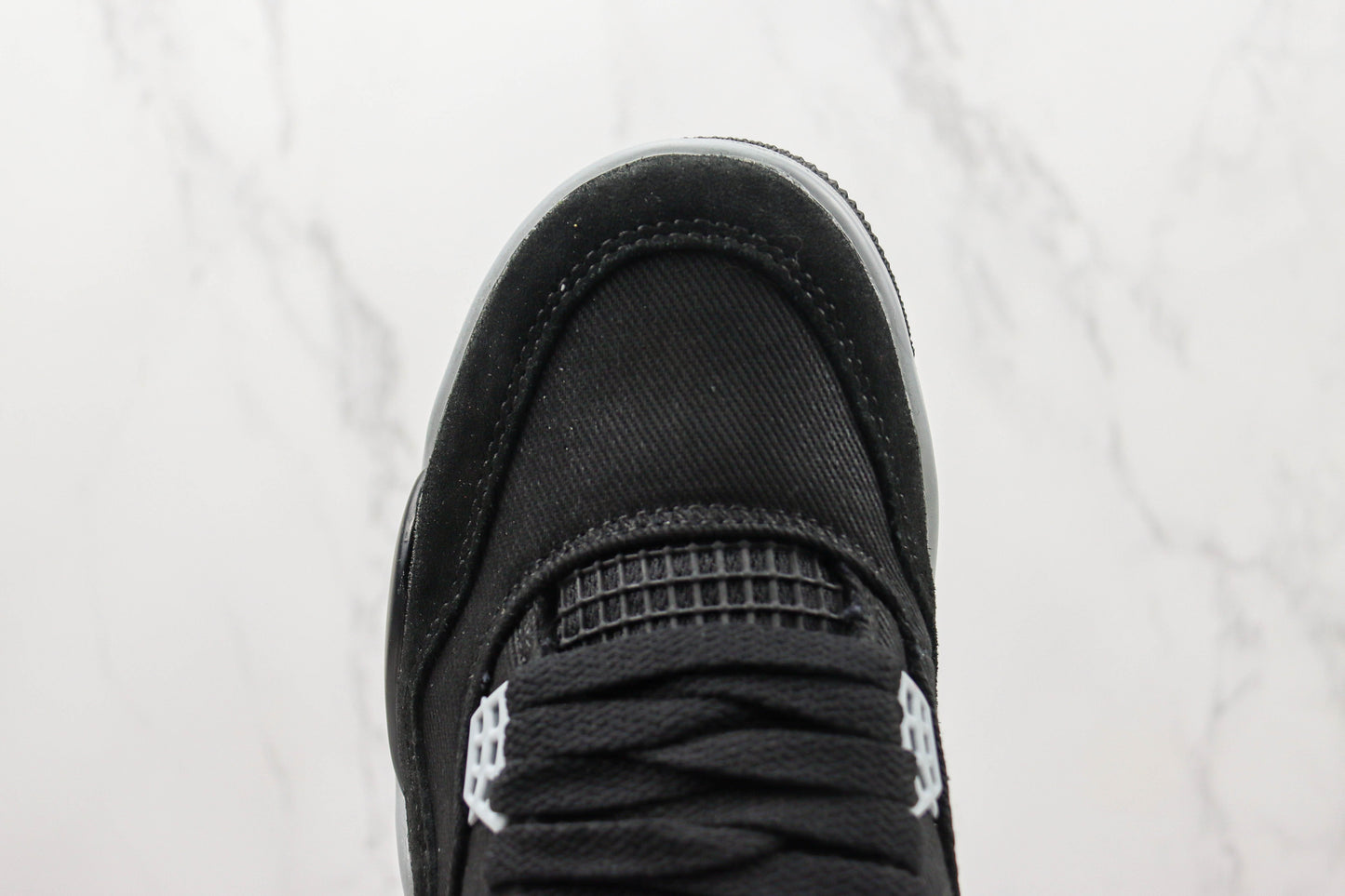 Air Jordan 4 Black Canvas