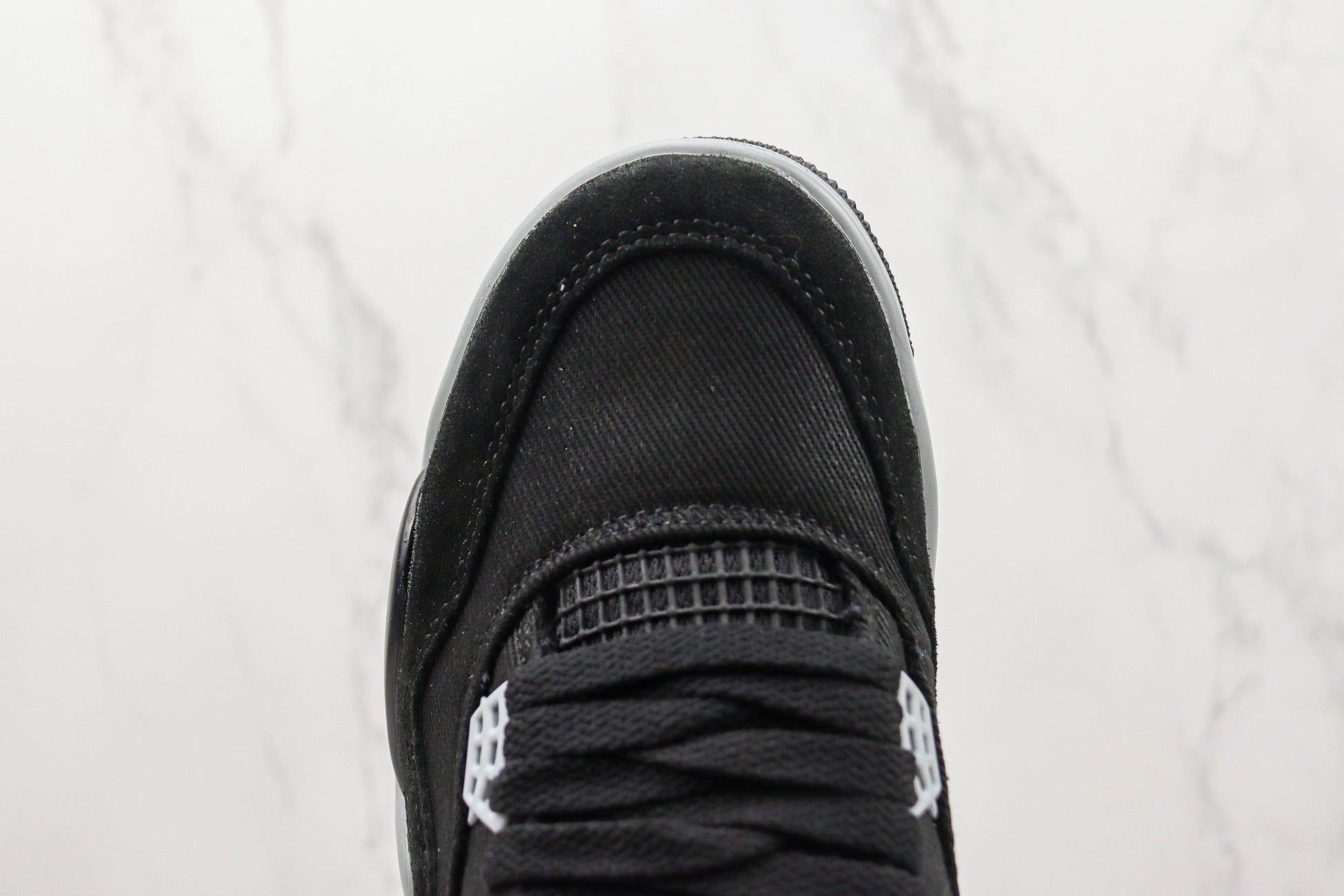 Air Jordan 4 Black Canvas