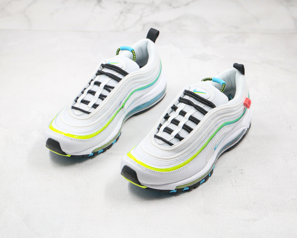 Nike Air Max 97 Worldwide White Volt Aqua