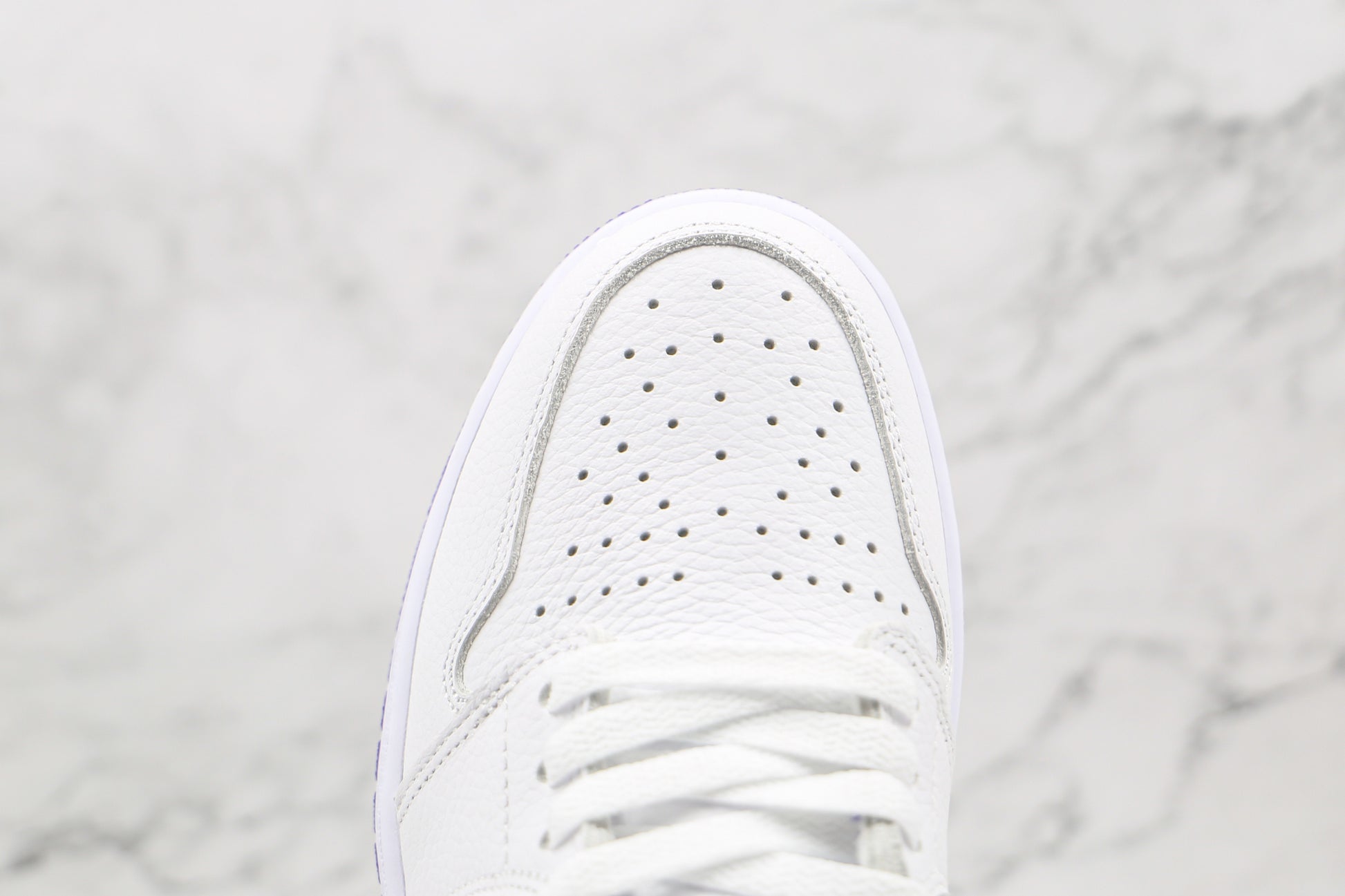 Air Jordan 1 High White Purple