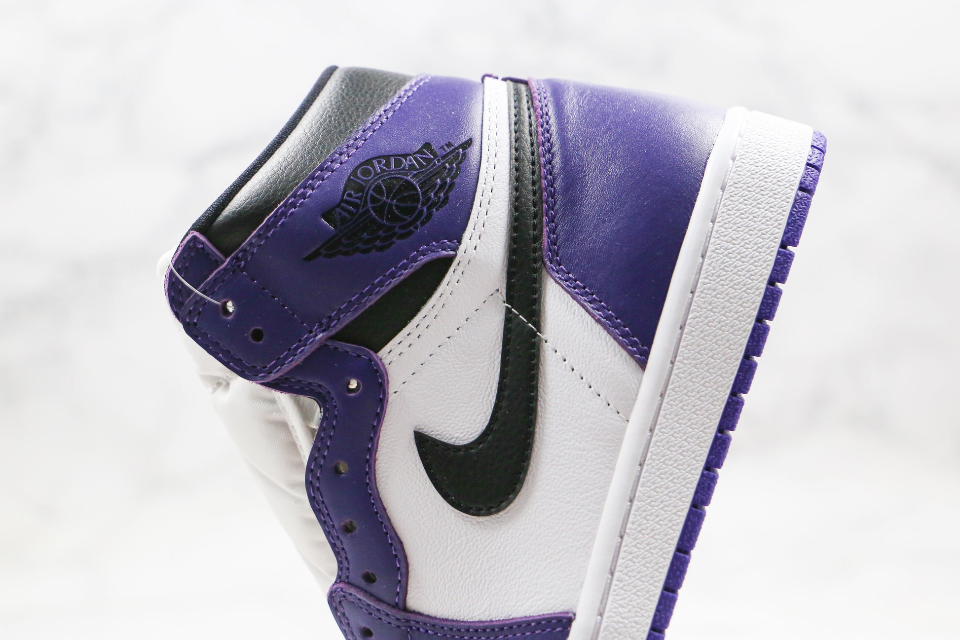 Air Jordan 1 High Purple Black