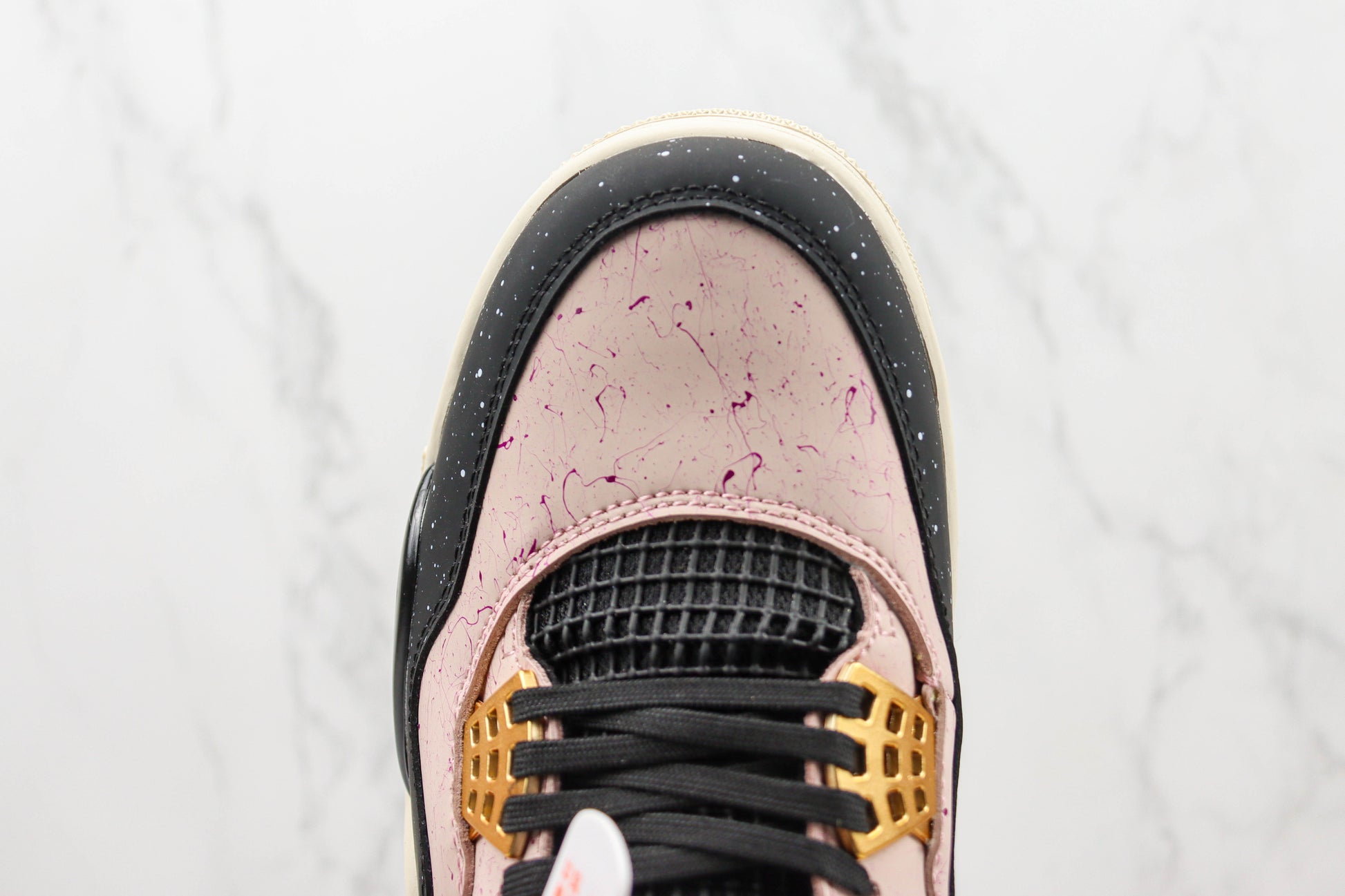 Air Jordan 4 Black Pink
