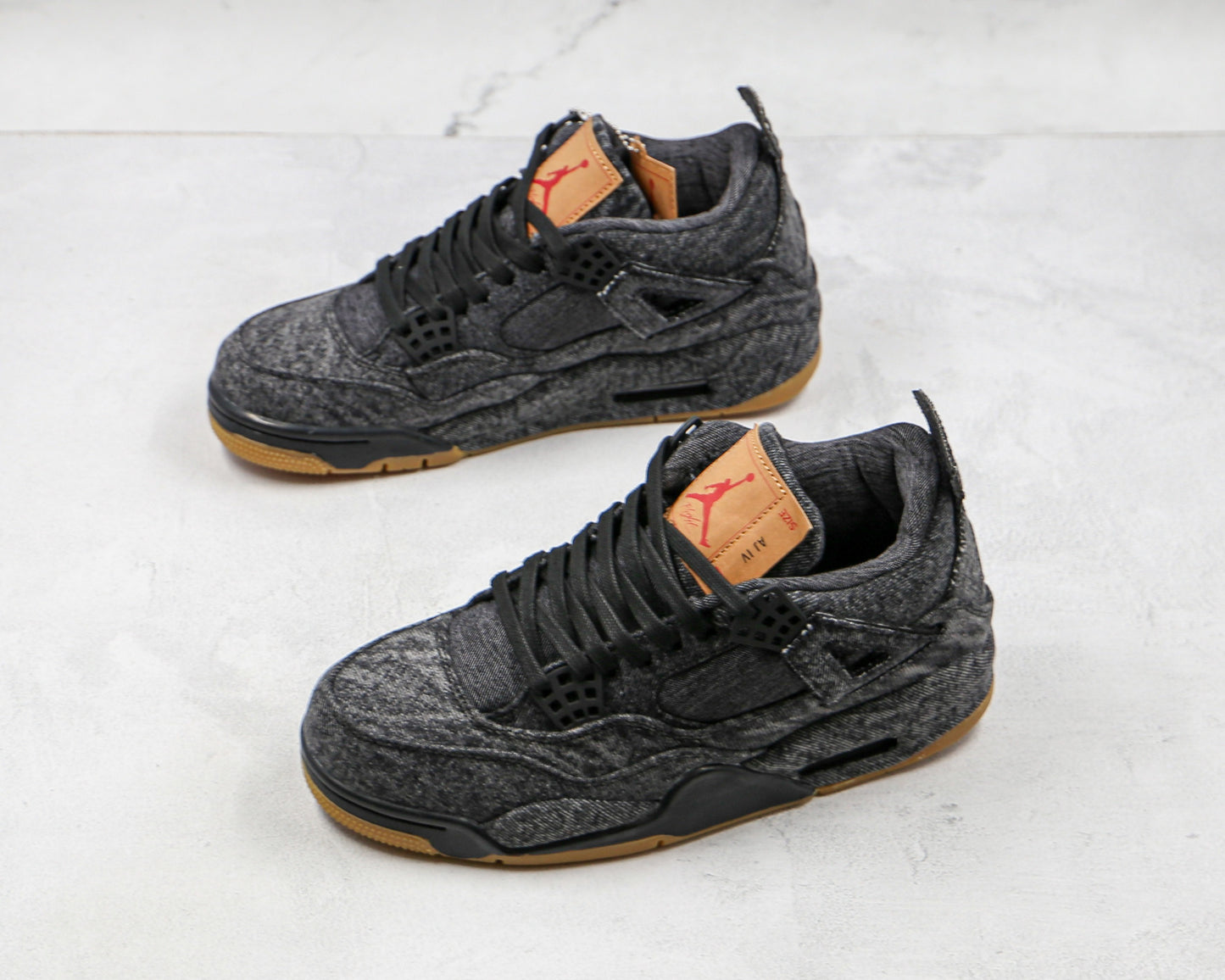 Air Jordan 4 Levis Black Denim