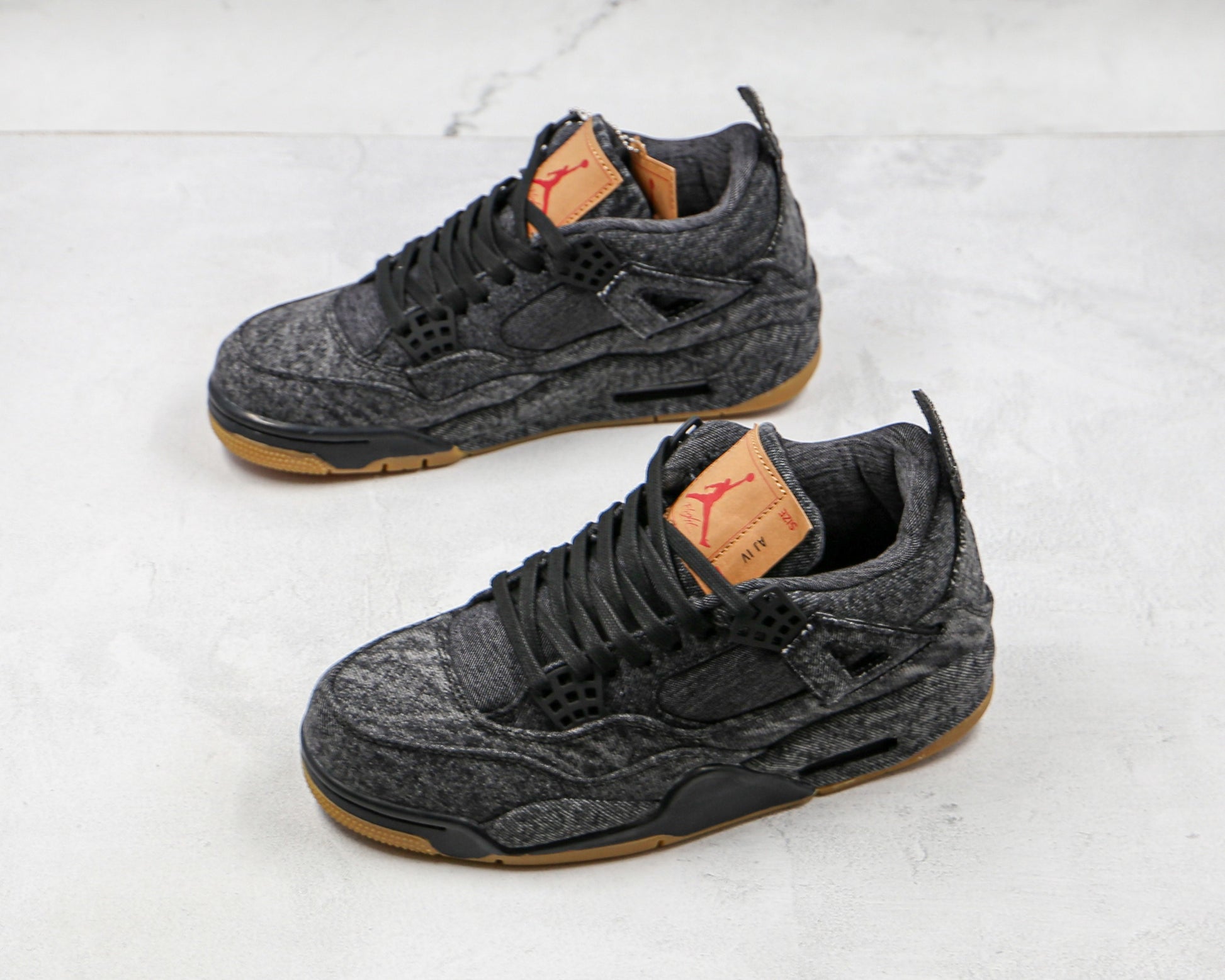 Air Jordan 4 Levis Black Denim