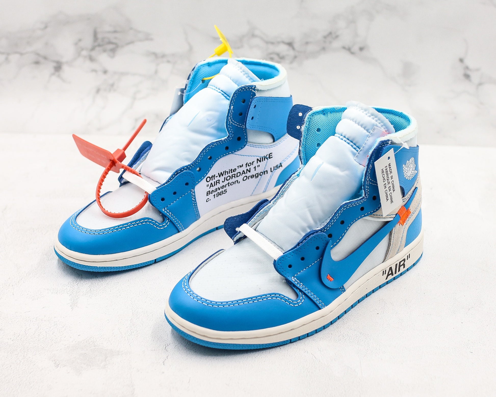 Air Jordan 1 High Off-White UNC Blue