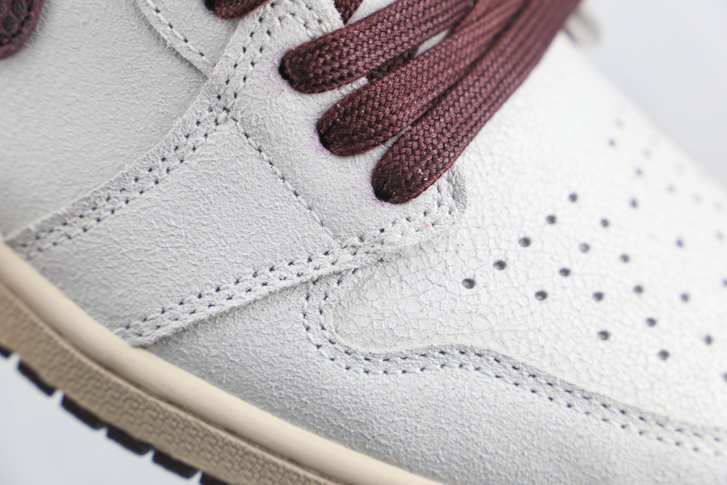 Air Jordan 1 High A Ma Maniere Burgundy Snakeskin