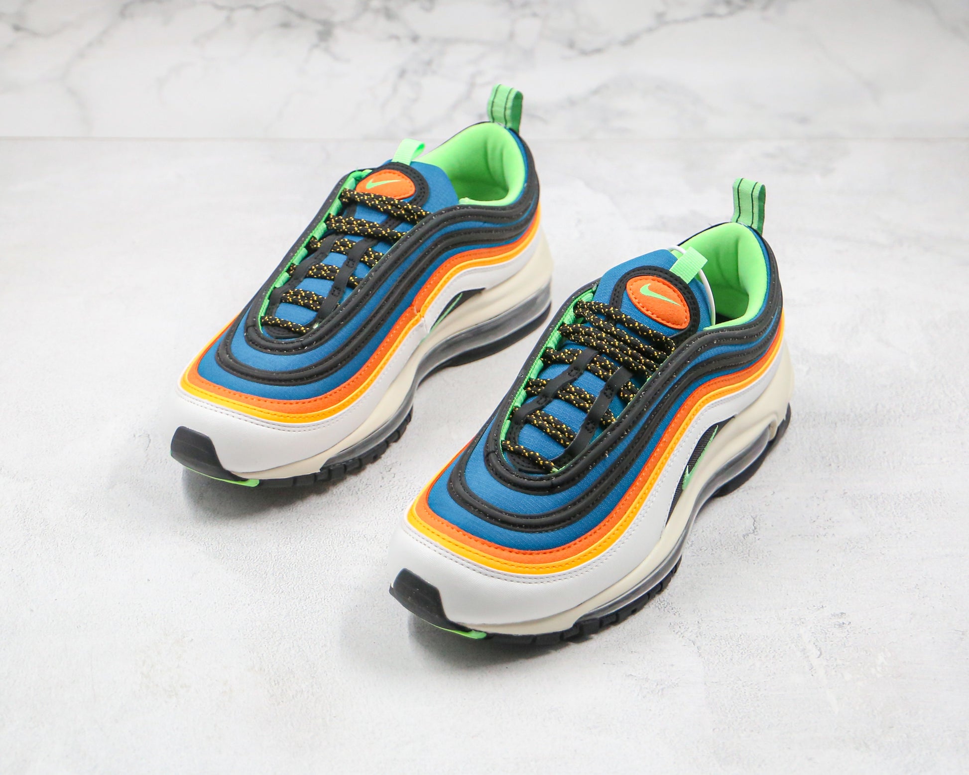 Nike Air Max 97 White Multi Red