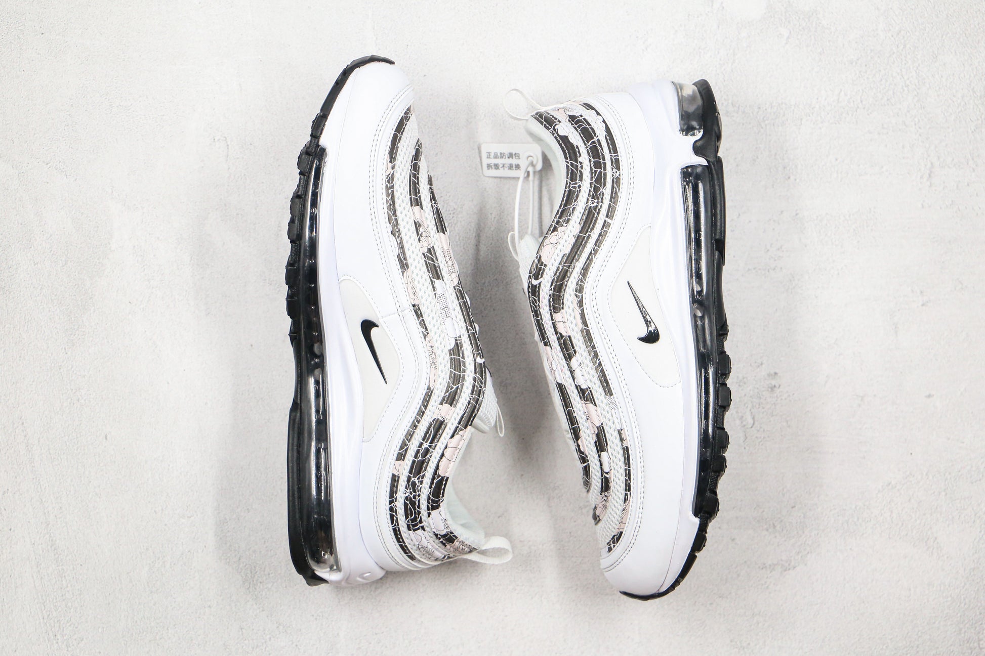 Nike Air Max 97 White Grid Black