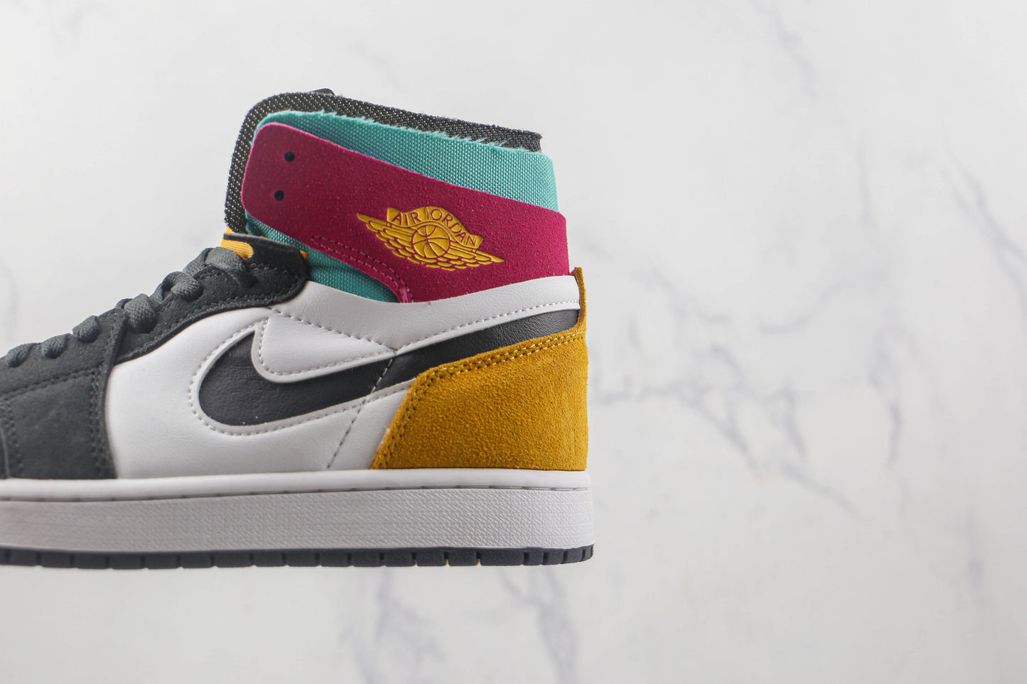 Air Jordan 1 High Berry Teal Gold
