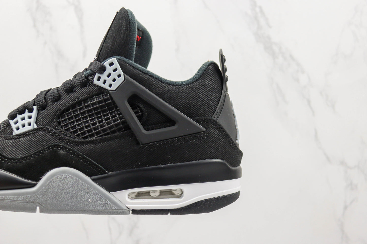 Air Jordan 4 Black Canvas