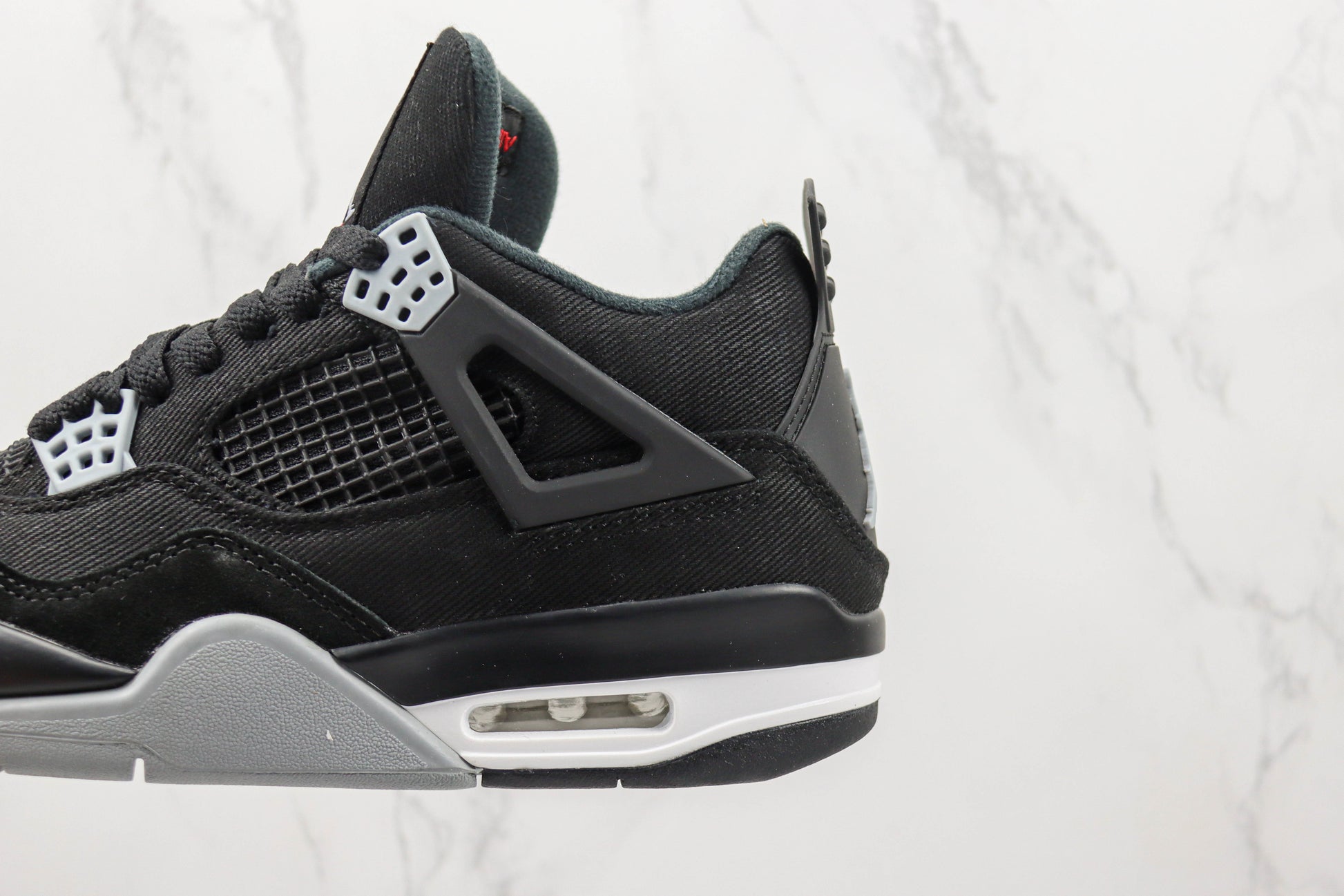 Air Jordan 4 Black Canvas