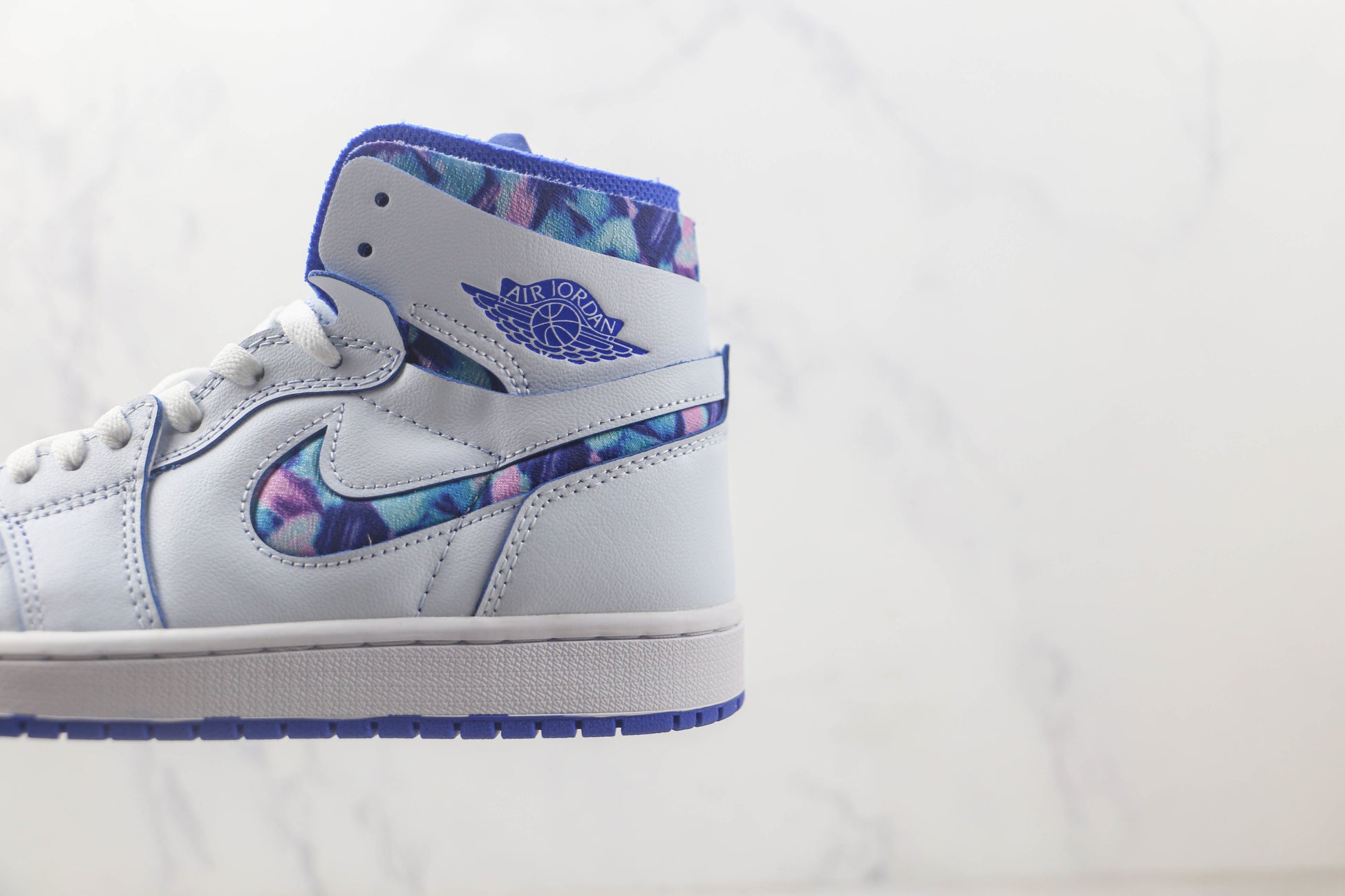 Air Jordan 1 High White Blue Tie-Dye