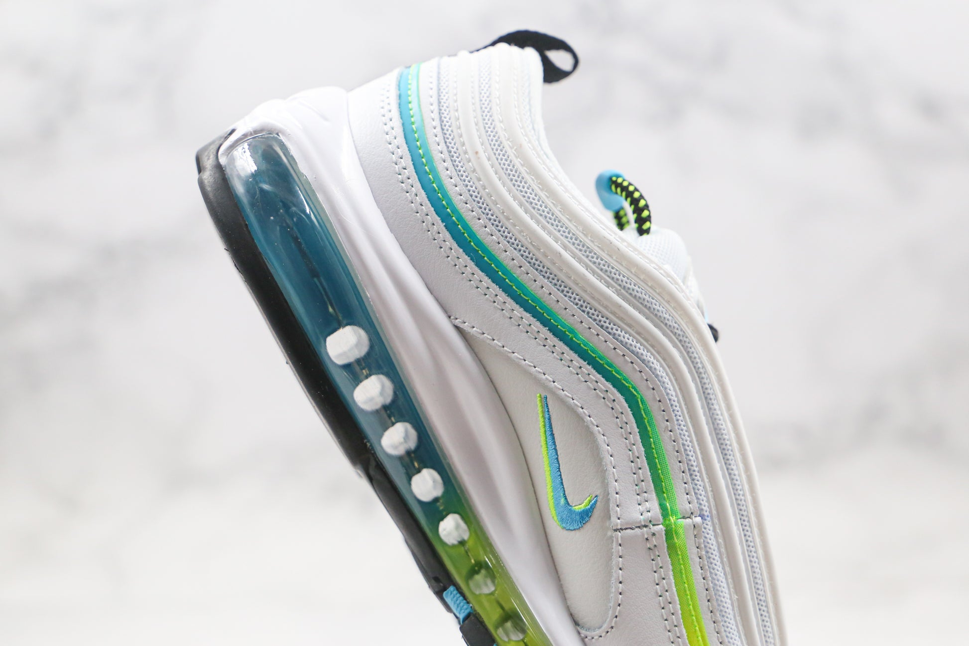 Nike Air Max 97 Worldwide White Volt Aqua