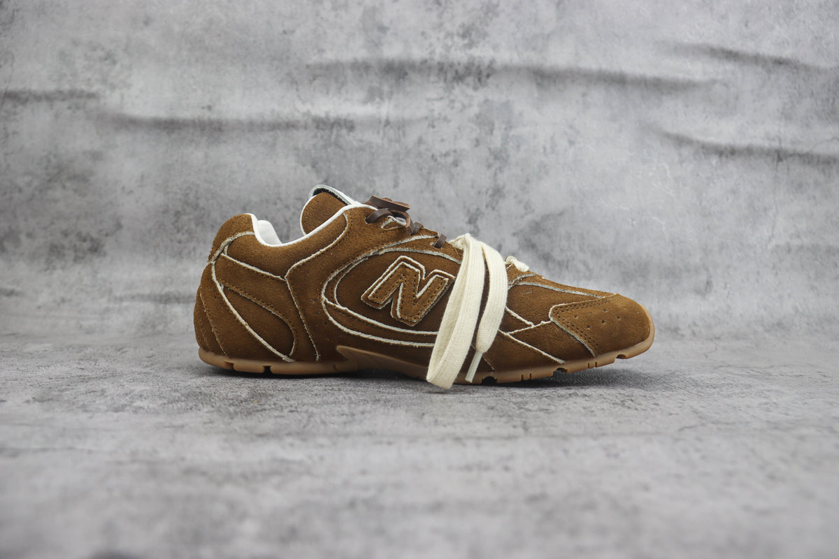 New Balance X MiuMiu 530 SL Suede Dark Brown