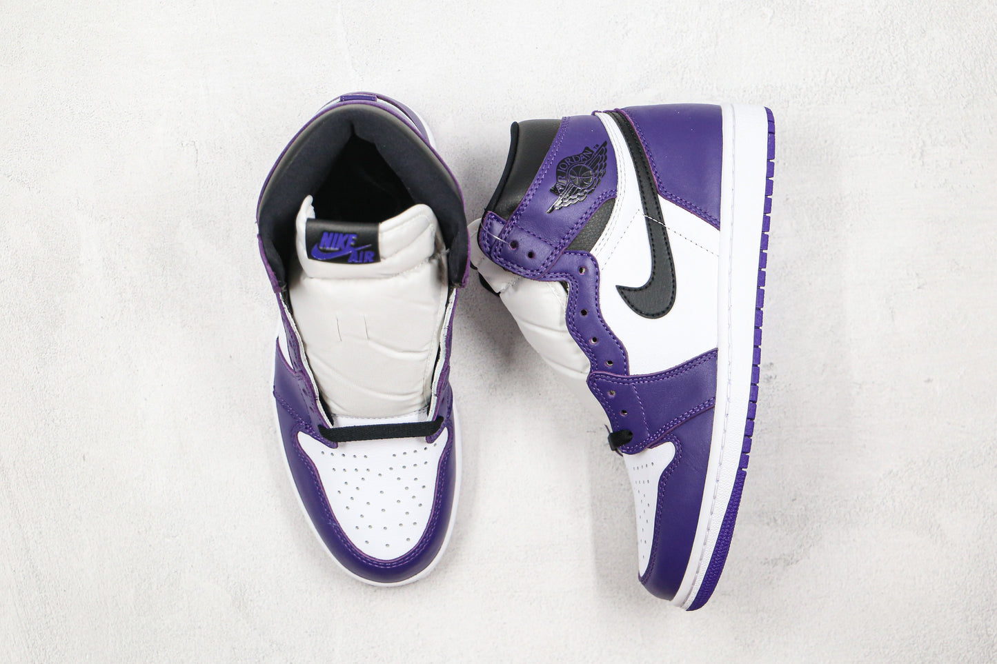 Air Jordan 1 High Purple Black