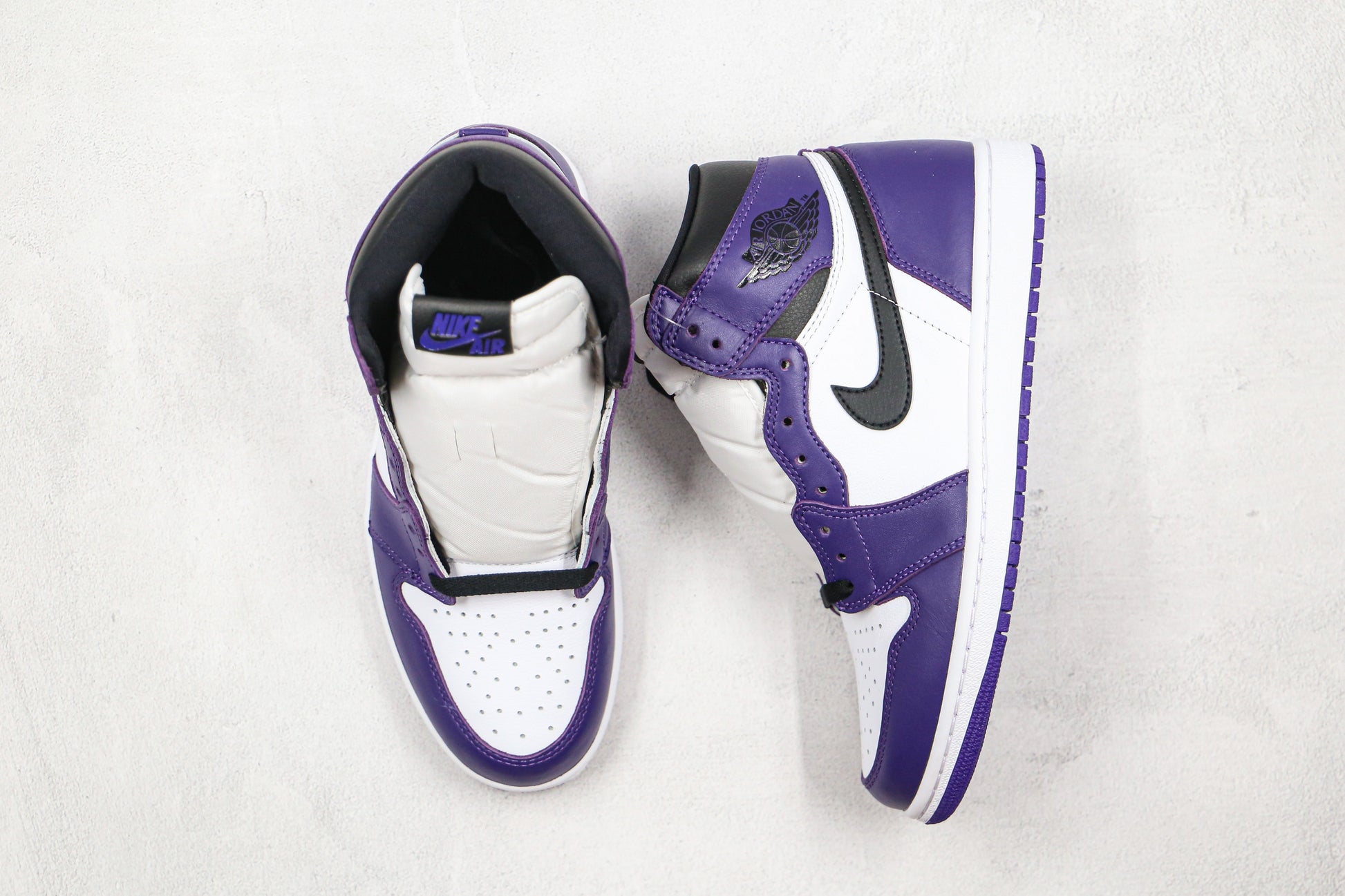 Air Jordan 1 High Purple Black