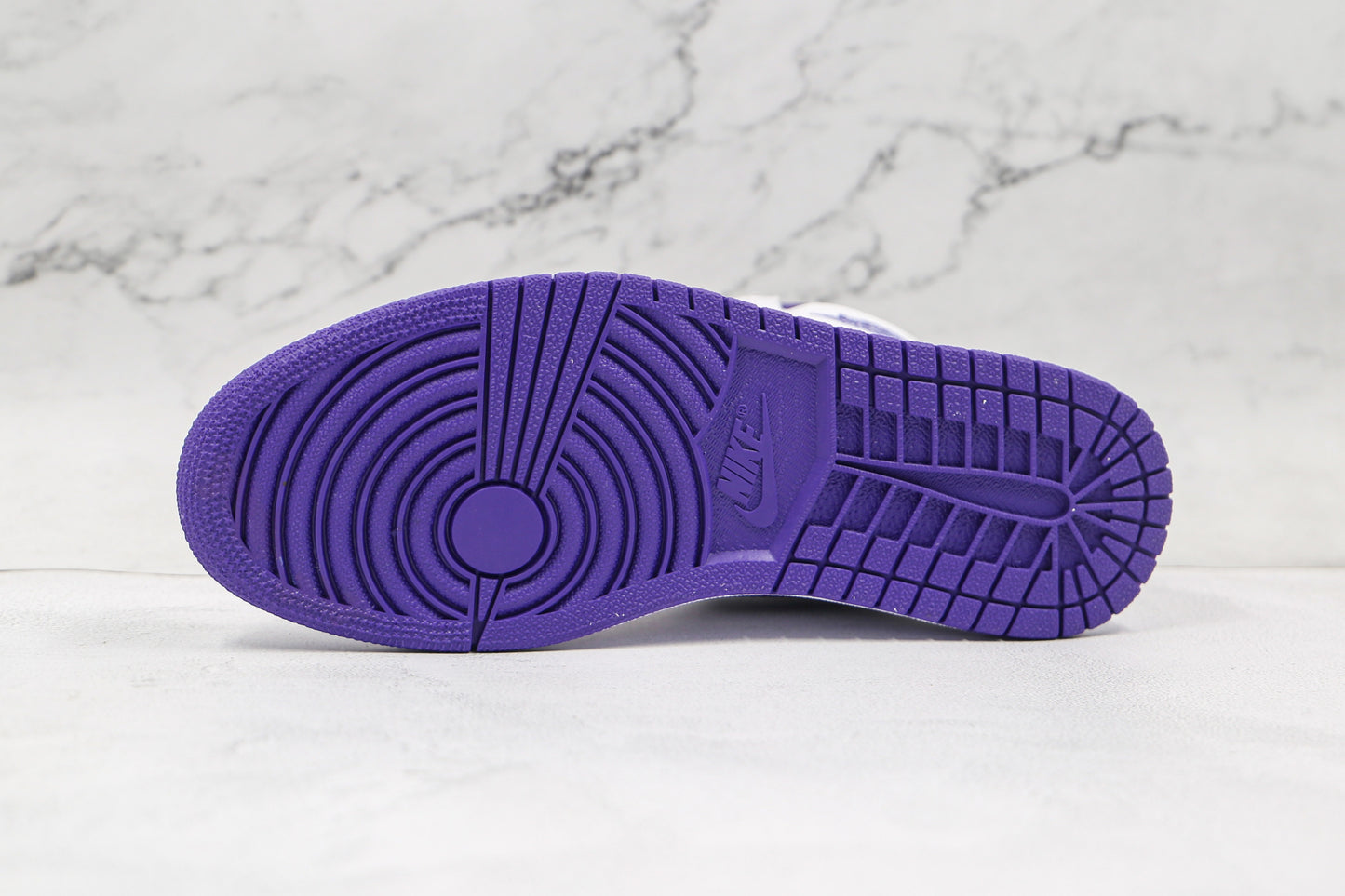 Air Jordan 1 High White Purple