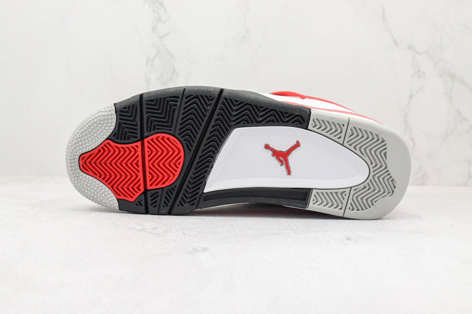Air Jordan 4 Red Cement White